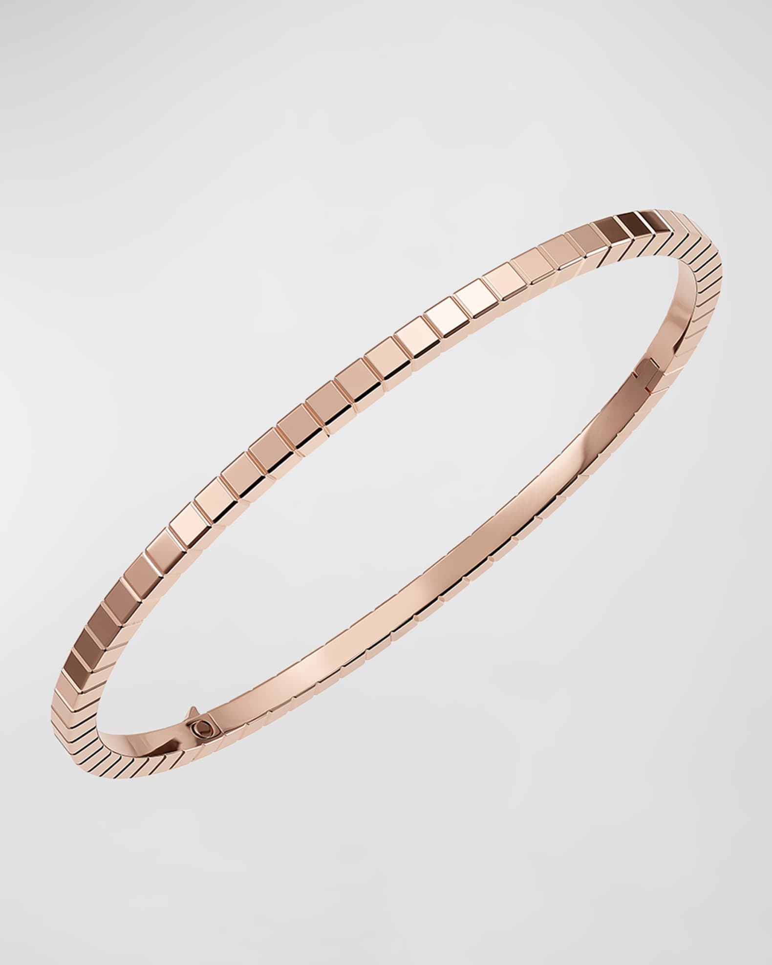 Chopard Ice Cube 18K Rose Gold Bracelet Size Small Neiman Marcus