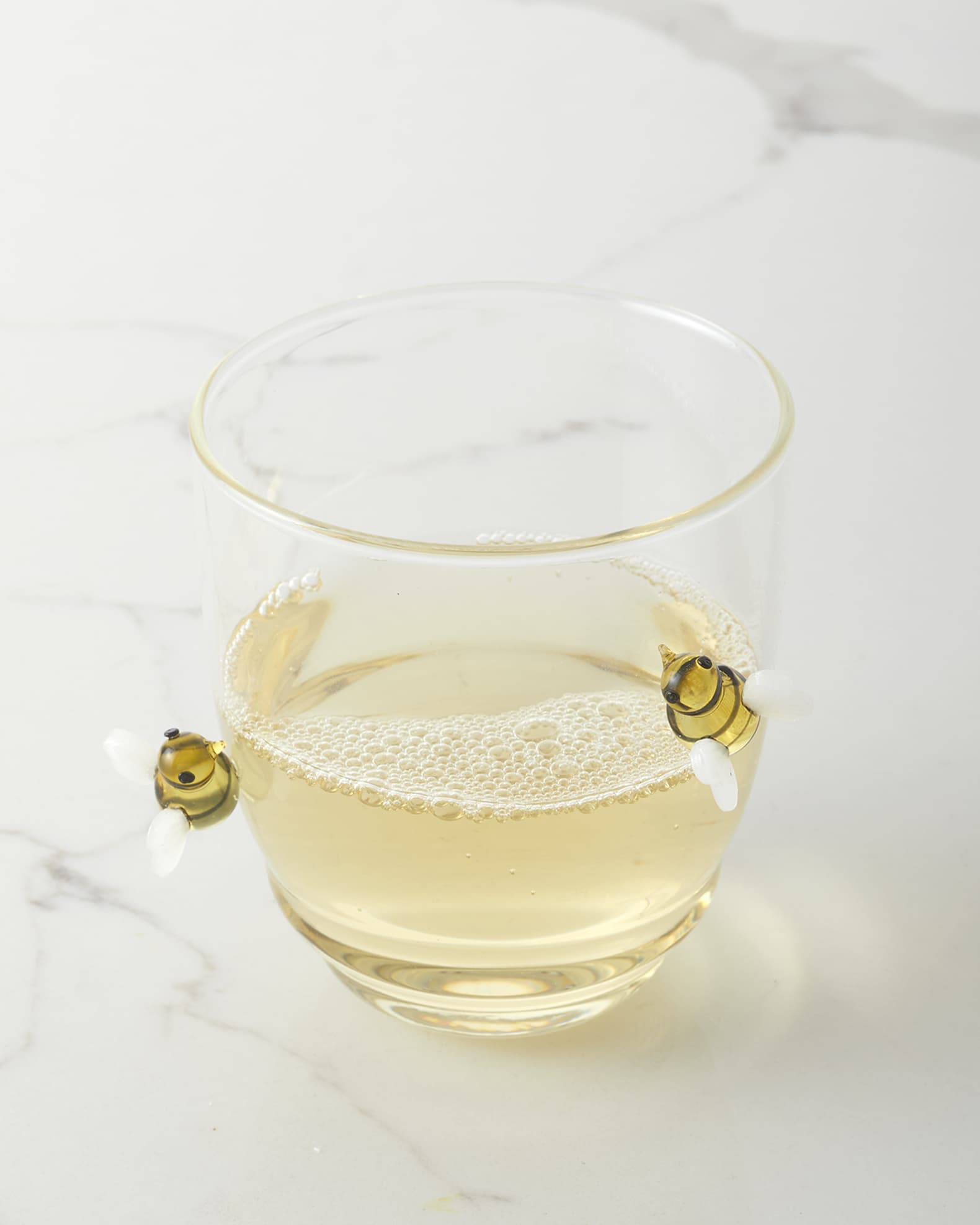 Bee Stemless Wine Glasses, Set of 2 1