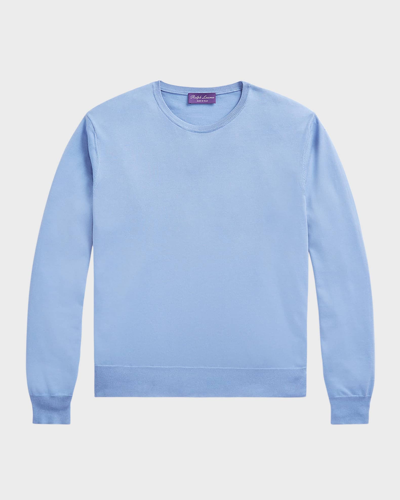 Ralph Lauren Purple Label Men's Cotton Crewneck Sweater