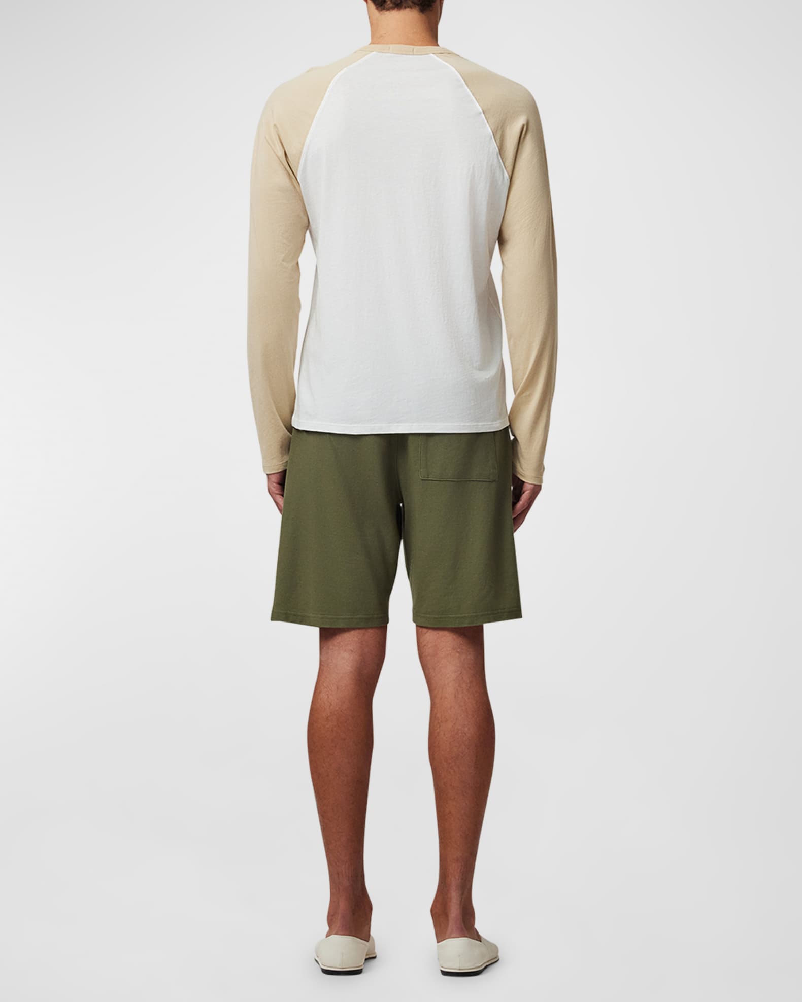 Men's Pique Pima Drawstring Shorts 1