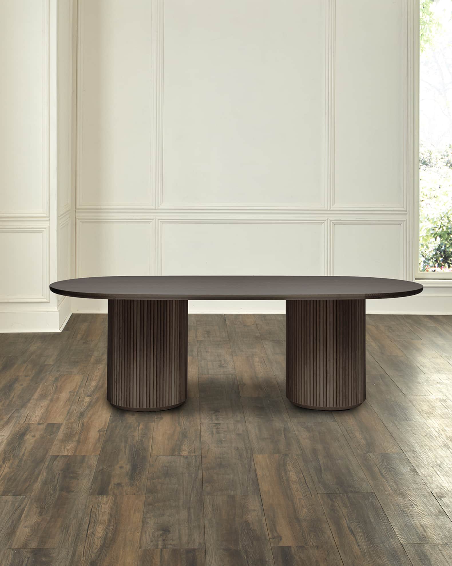 Laurel 94" Oval Dining Table 0