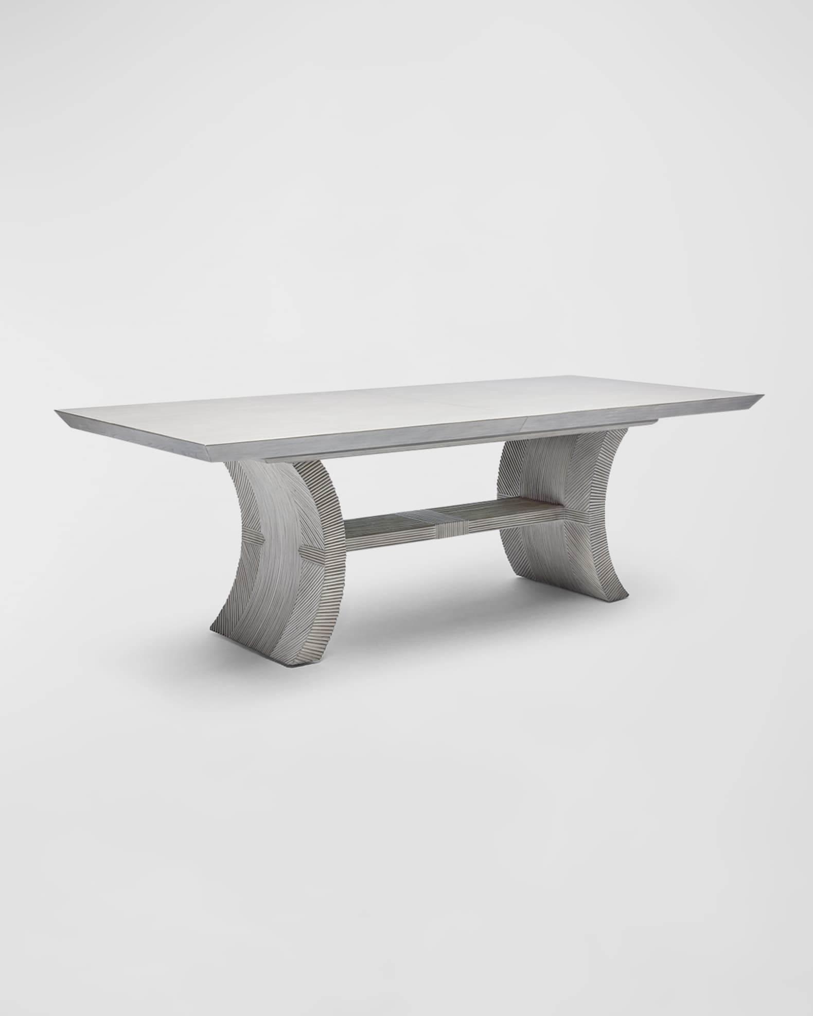 Interlude Home Deefield Dining Table with Leaf Neiman Marcus