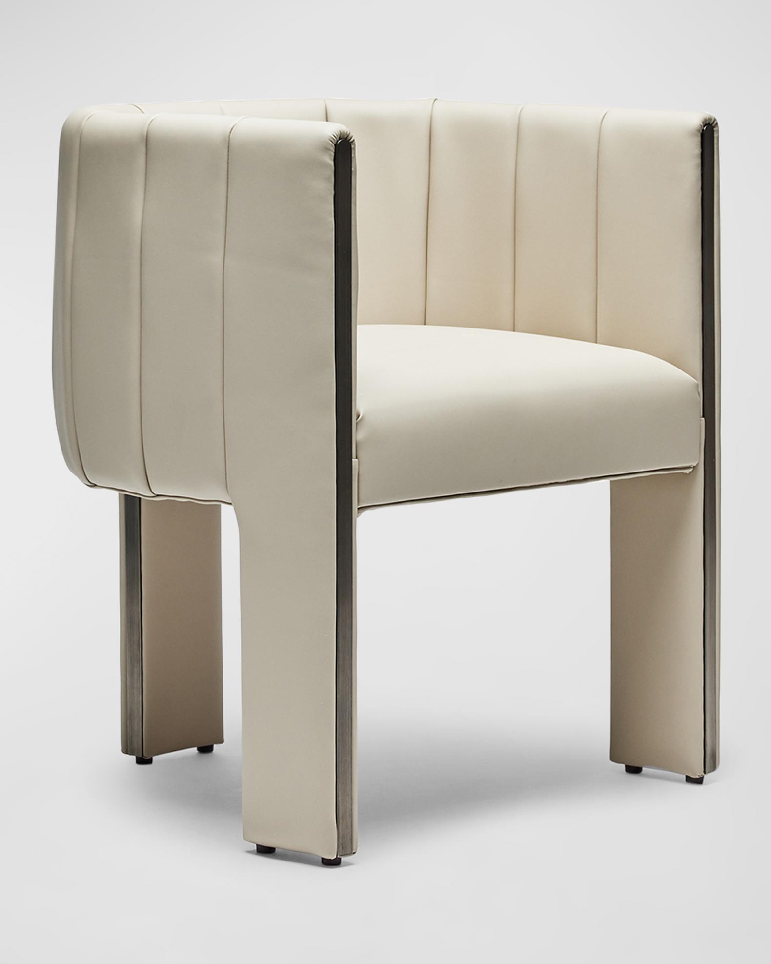 Interlude Home Lenox Barrel-Back Chair | Neiman Marcus