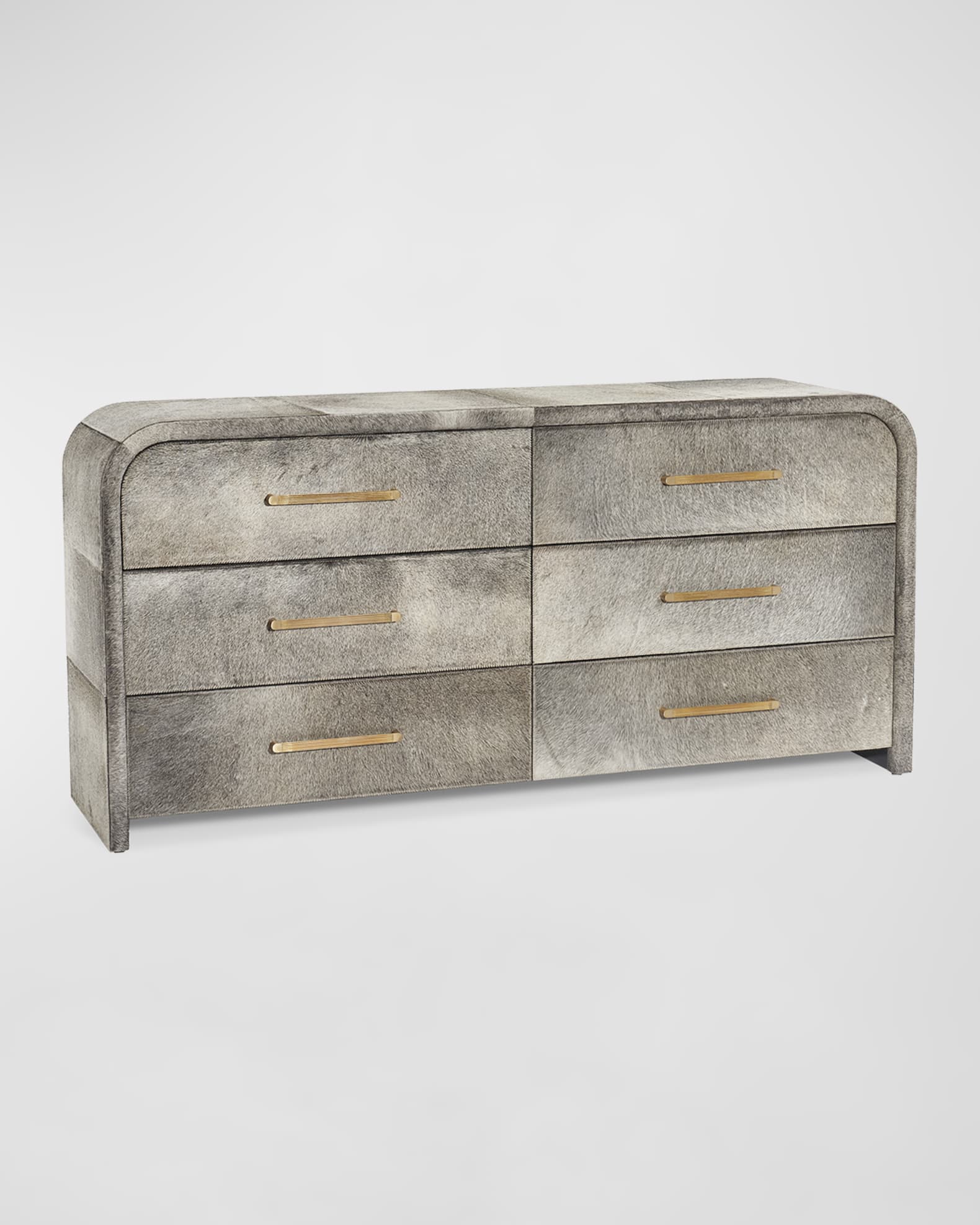 Boden Hair on Hide 6-Drawer Chest 1