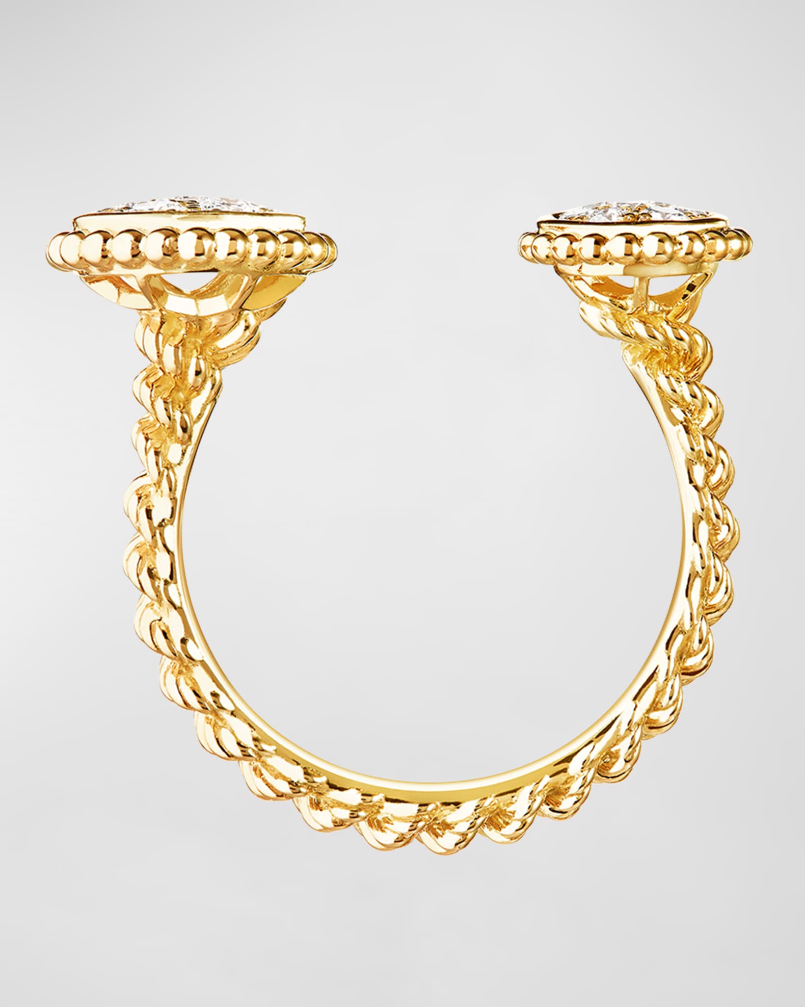 Boucheron Serpent Bohème 18K Yellow Gold Diamond 2-Motif
