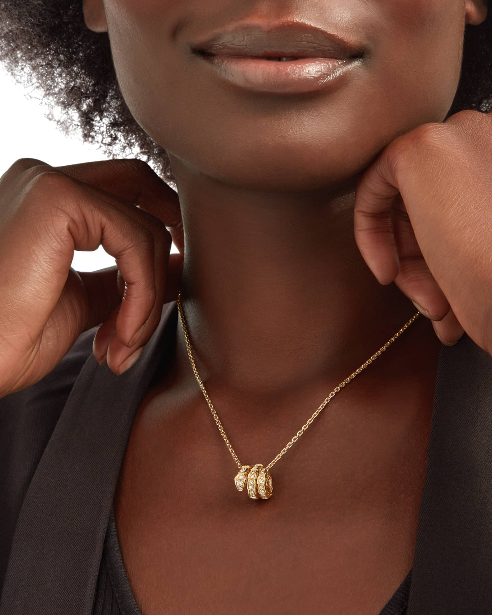 Serpenti viper necklace online