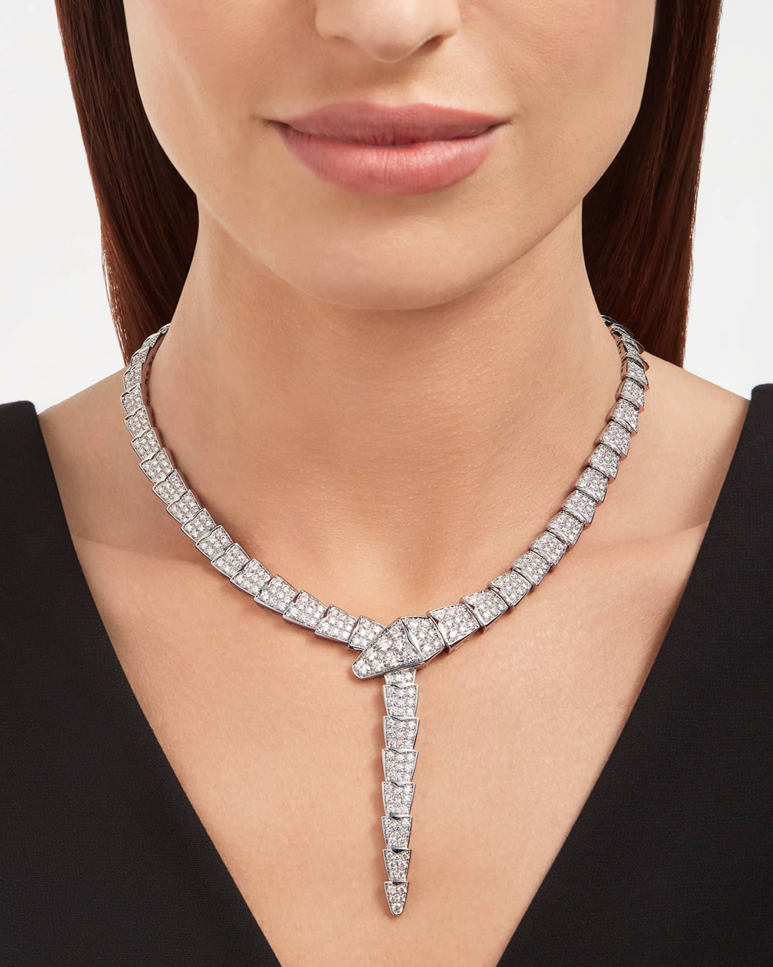 Bvlgari diamond necklace best sale