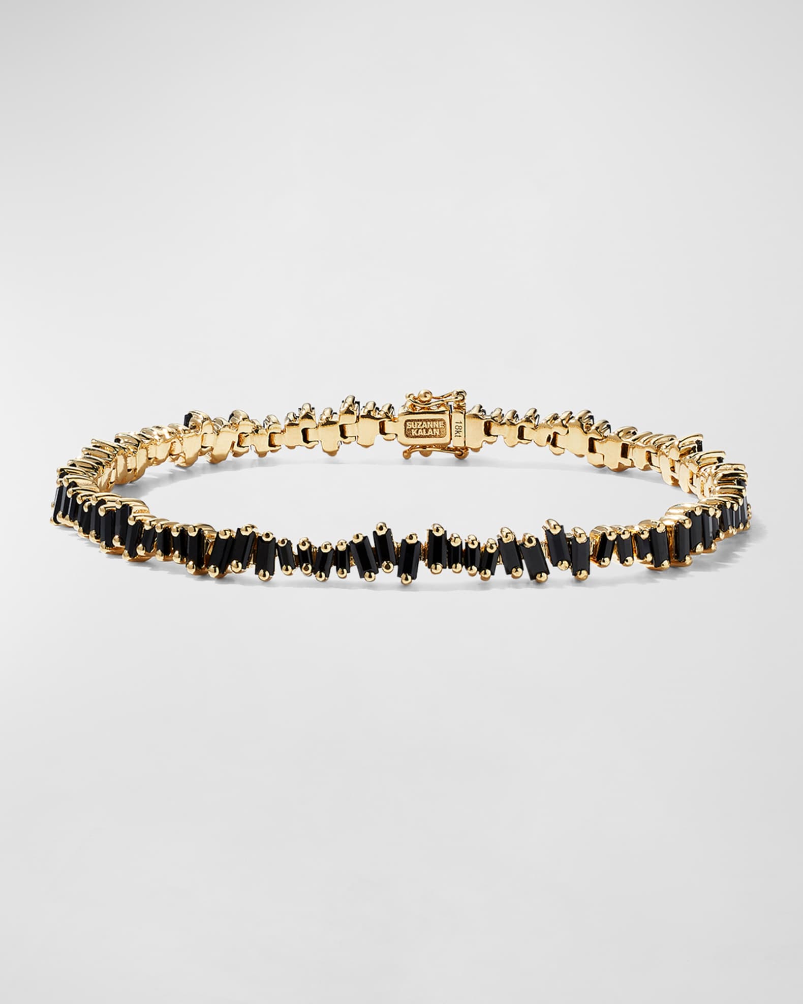 Suzanne Kalan 18k Yellow Gold Firework Sapphire Tennis Bracelet Neiman Marcus