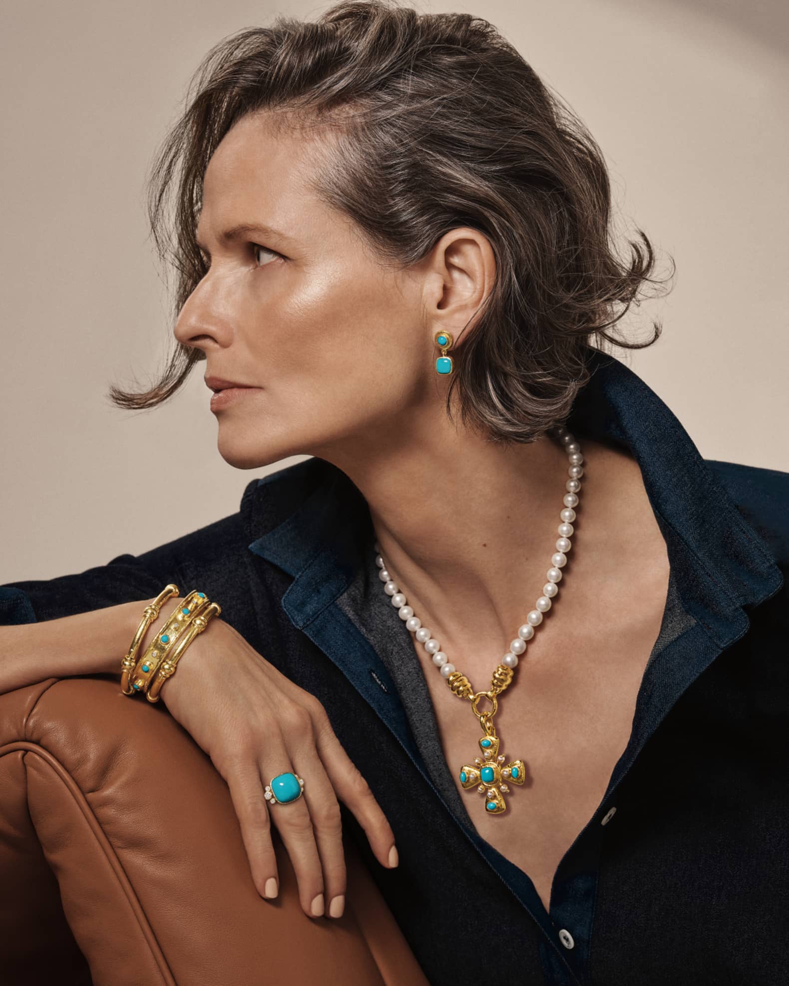 Elizabeth locke earrings on sale