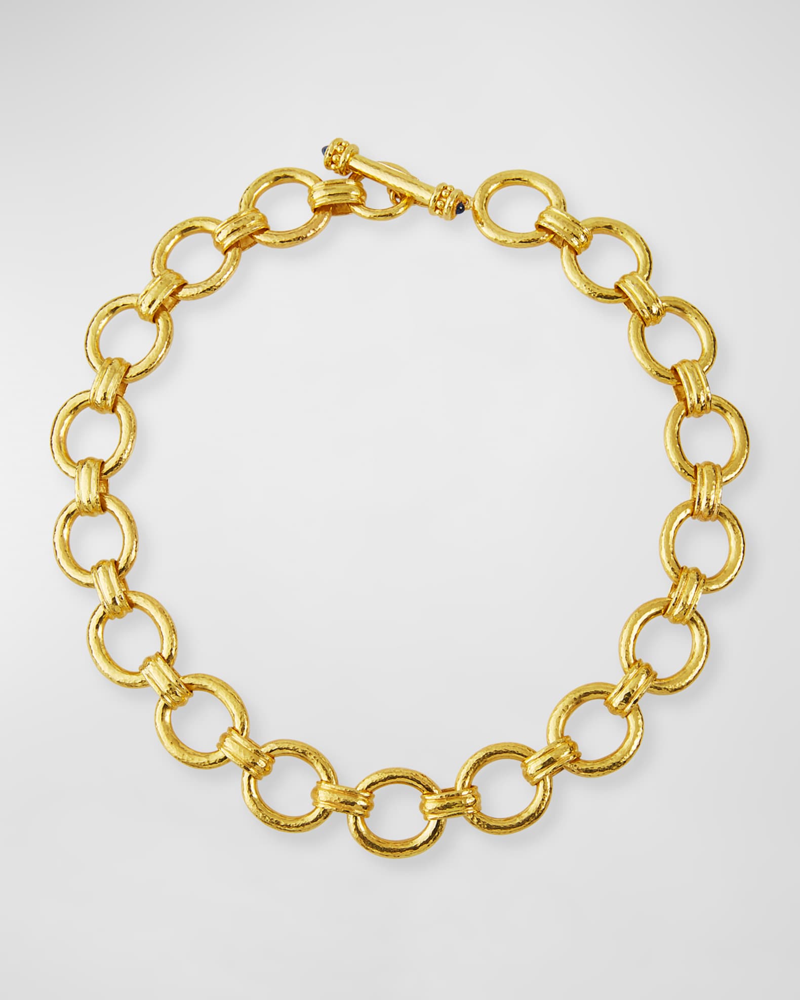 Pisa 19k Round-Link Necklace 0
