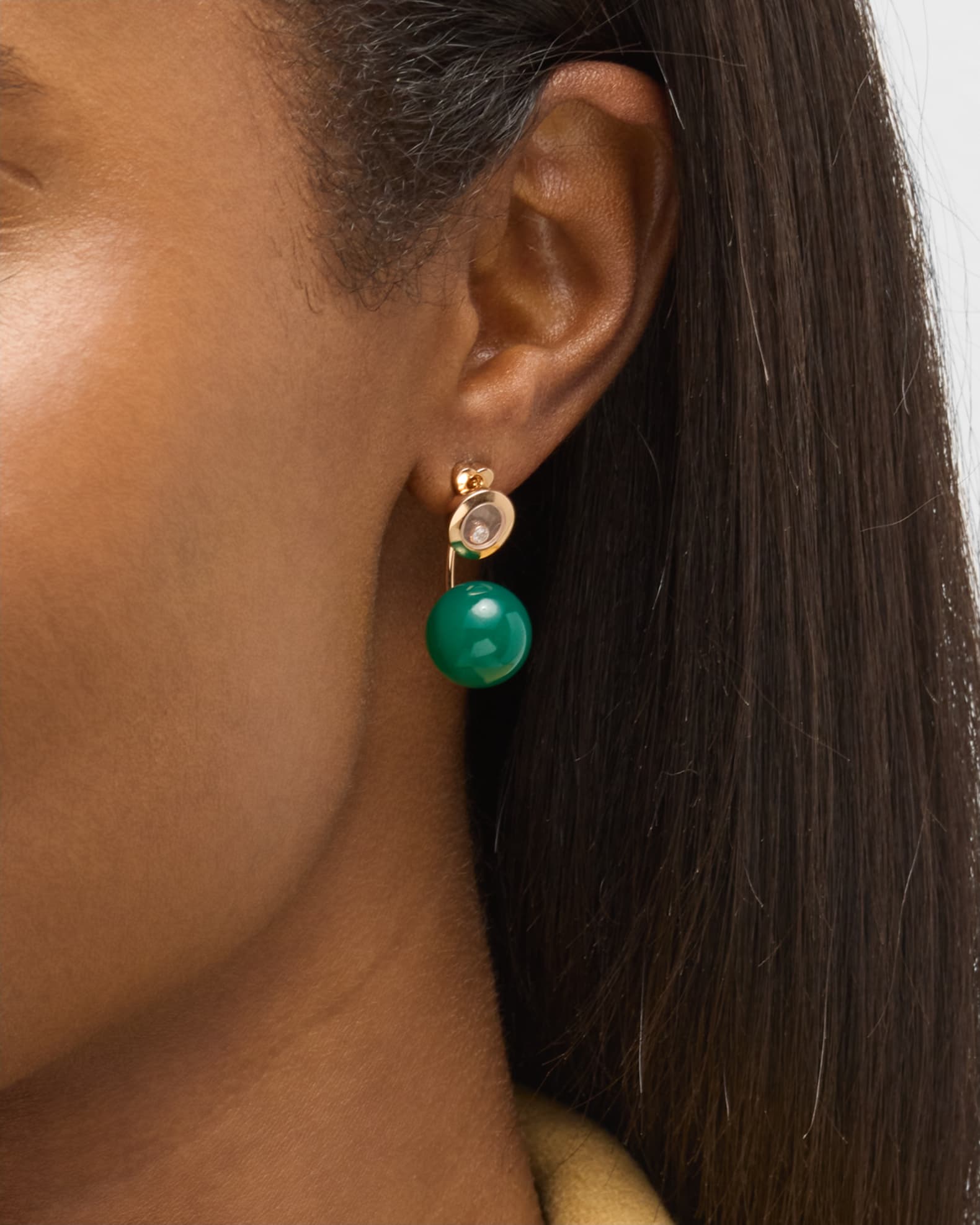 Chopard emerald earrings online