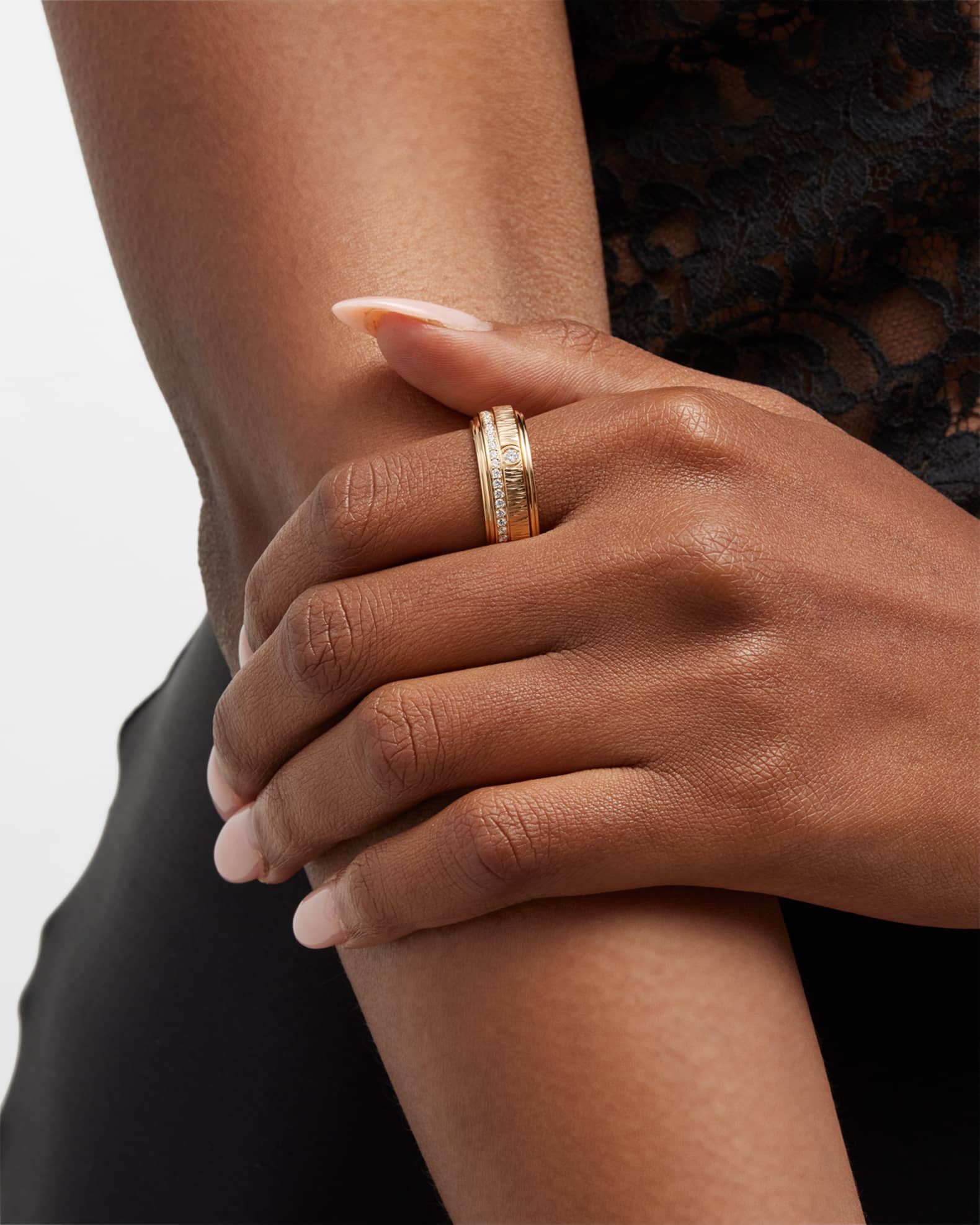 Possession Palace 18K Rose Gold Diamond Ring 1