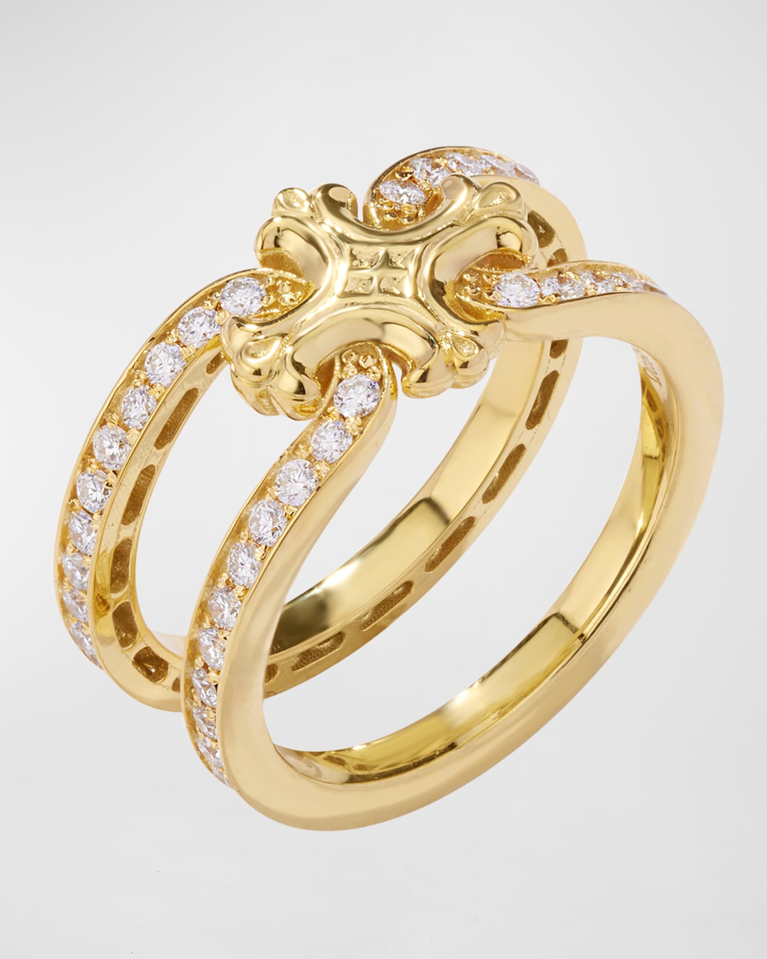 White Diamond Ring, Size 7 1