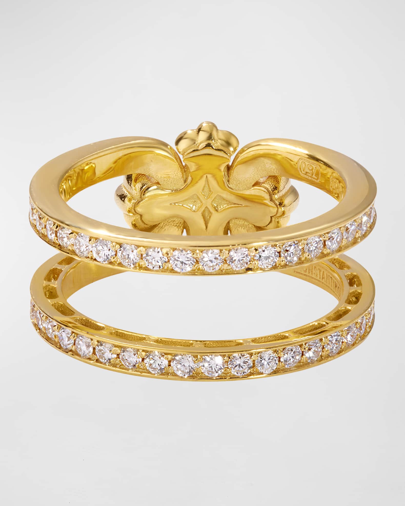 White Diamond Ring, Size 7 0