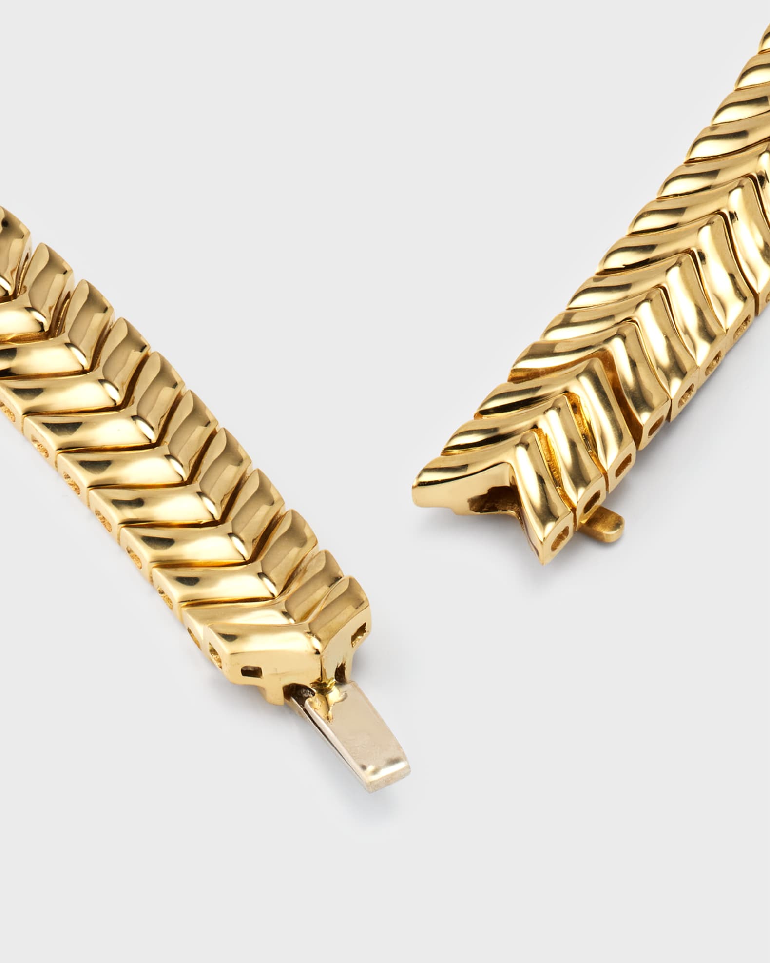 Anita Ko 18k Yellow Gold Zipper Choker | Neiman Marcus