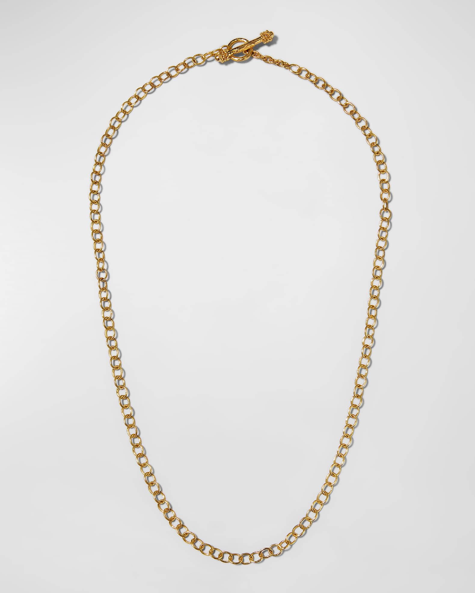 19k Tiny Volterra Link Necklace 0