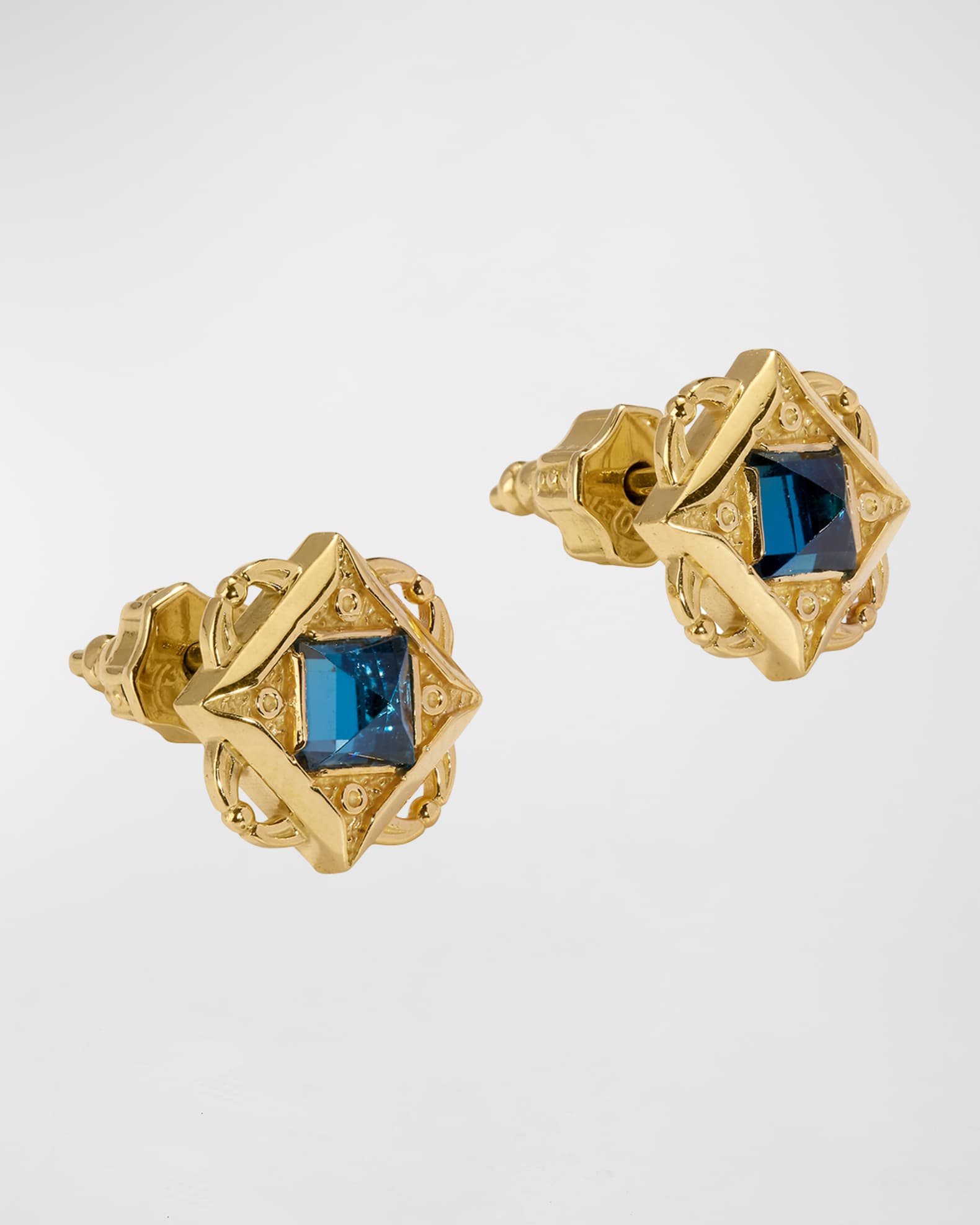 London Blue Topaz Earrings 1