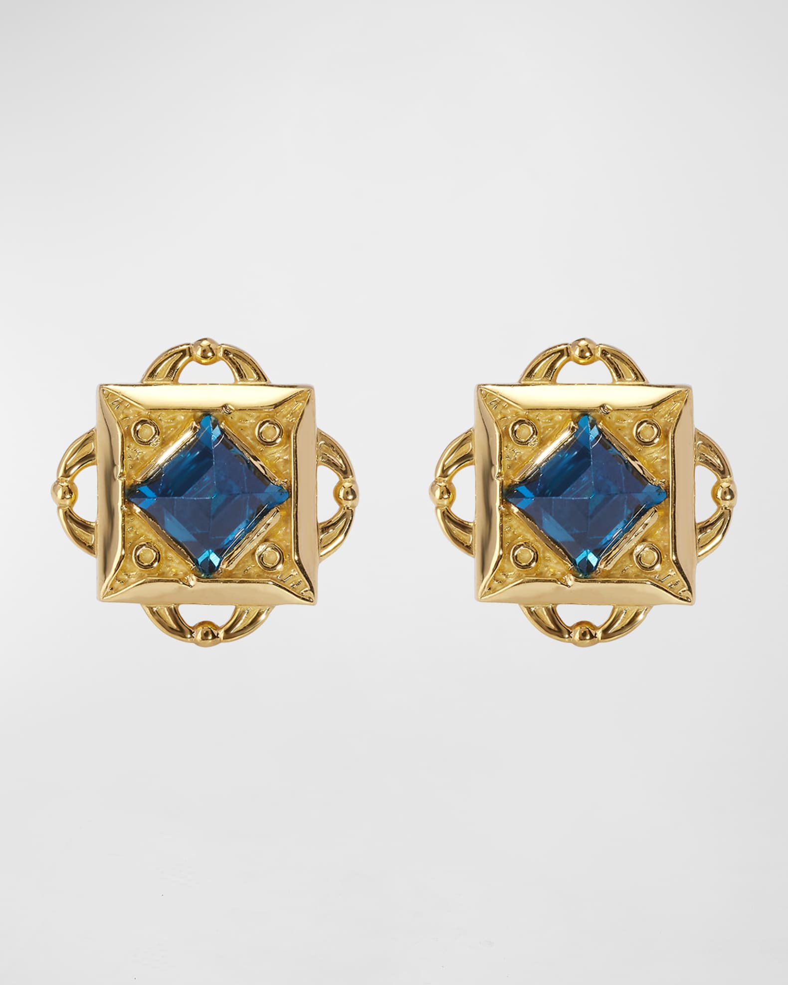 London Blue Topaz Earrings 0