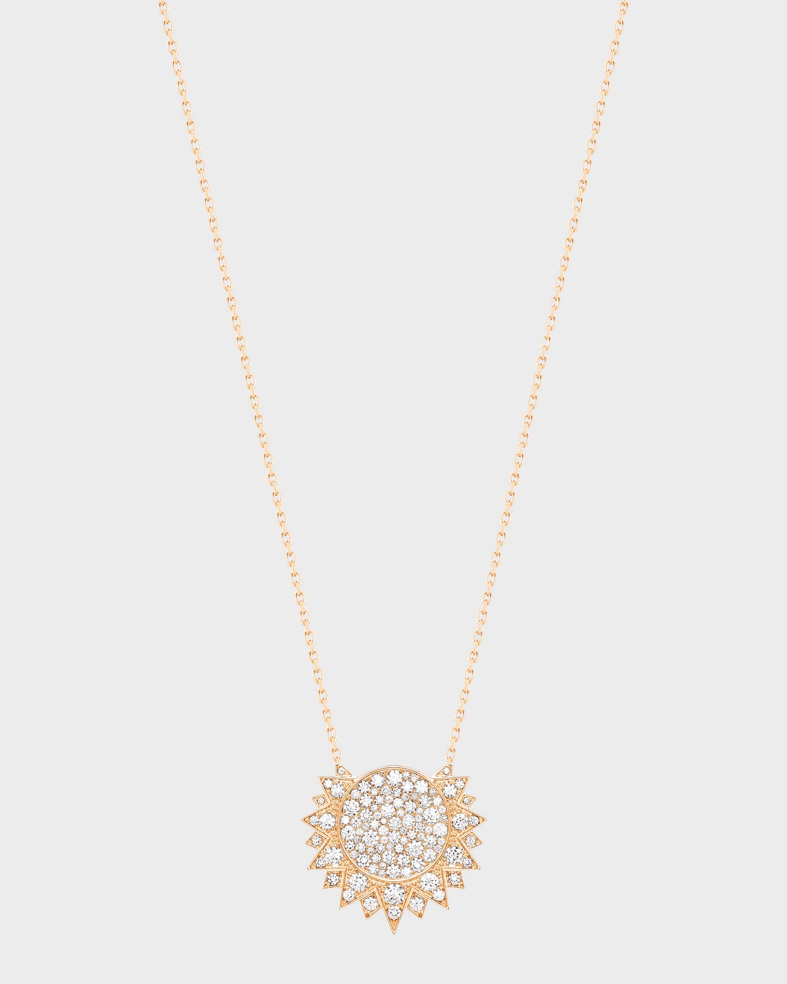 Piaget Sunlight 18 karat Rose Gold Diamond Necklace
