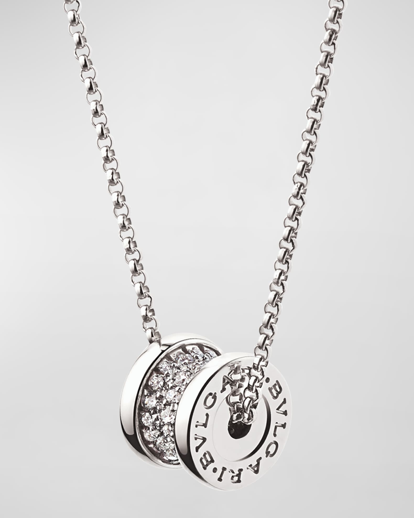 Bvlgari white gold necklace new arrivals
