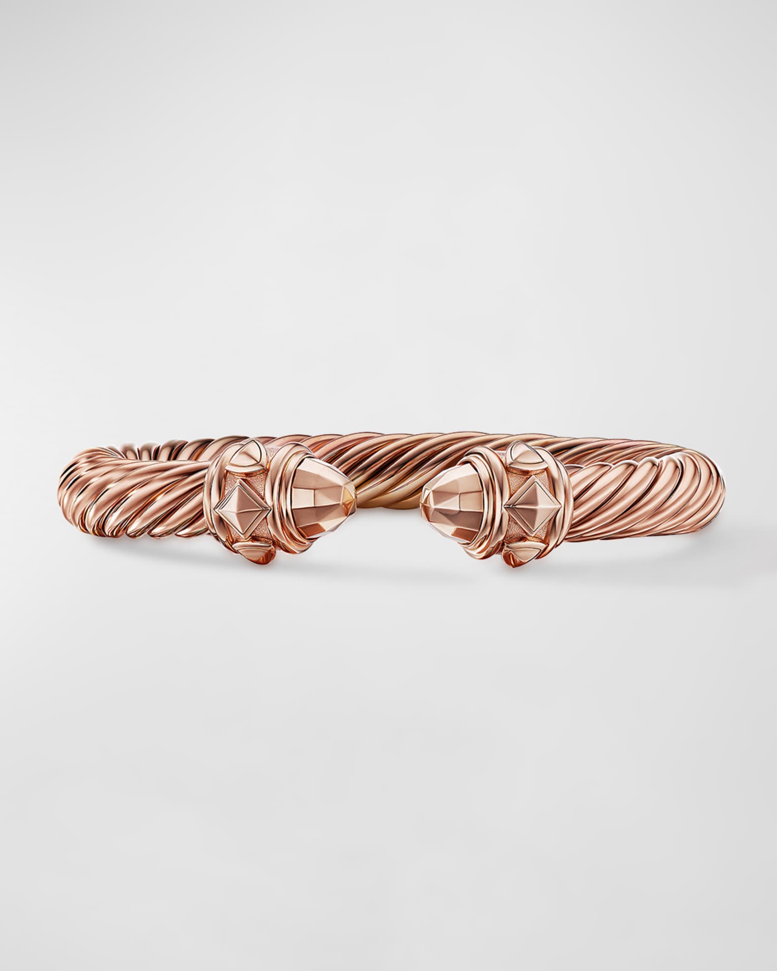 Renaissance Cable Bracelet in 18K Rose Gold, 9mm 0