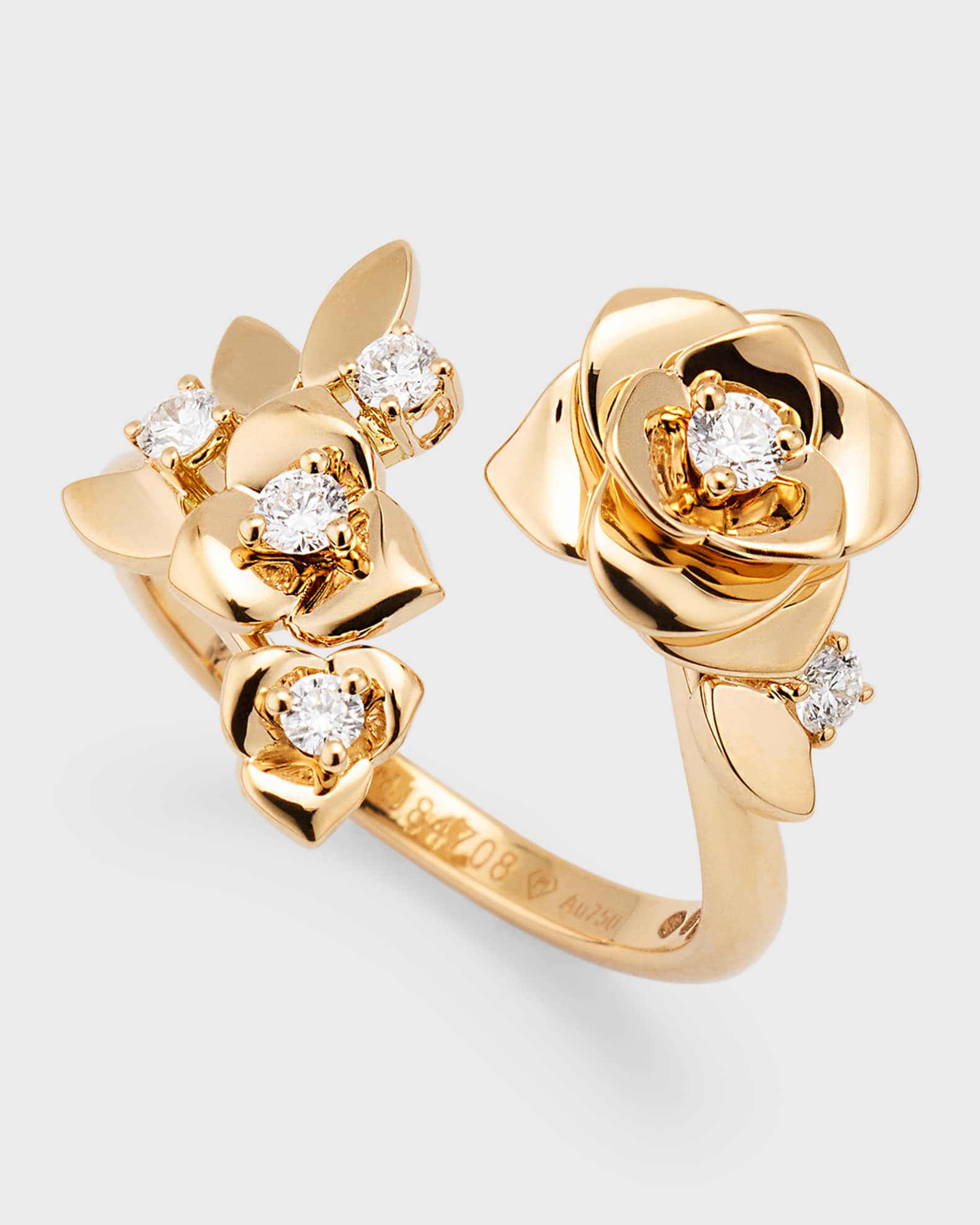 ローズGOLD 7㌅ Now + Forever Diamond Engagement Ring 7/8 ct tw Round-cut