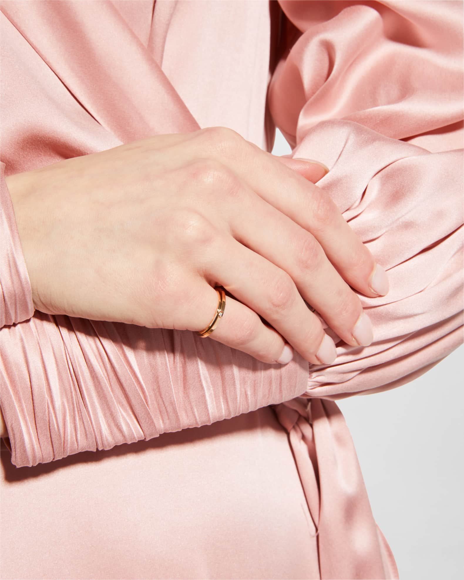 Possession 18K Rose Gold 1-Diamond Ring 1