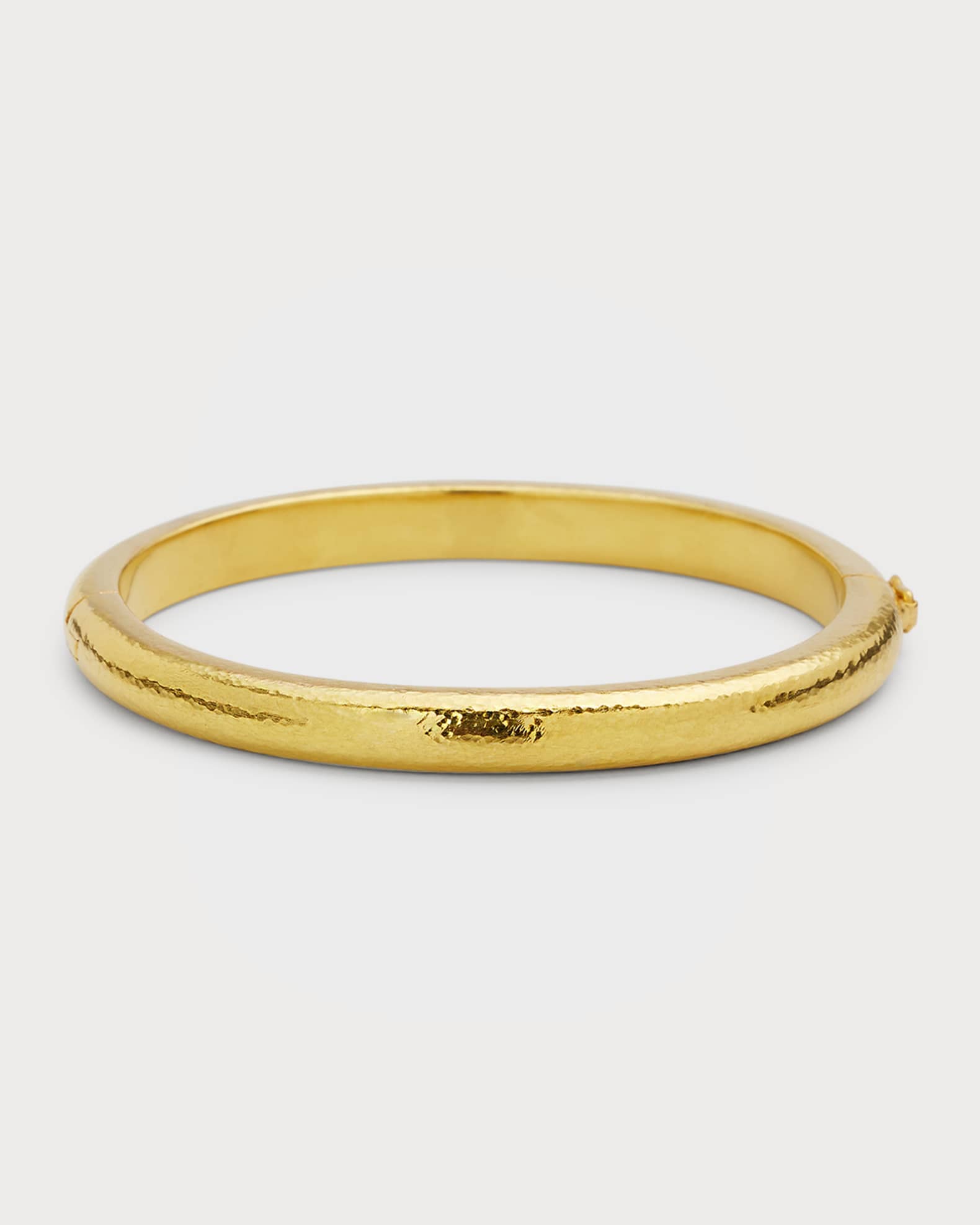 19k Domed Bangle Bracelet 0
