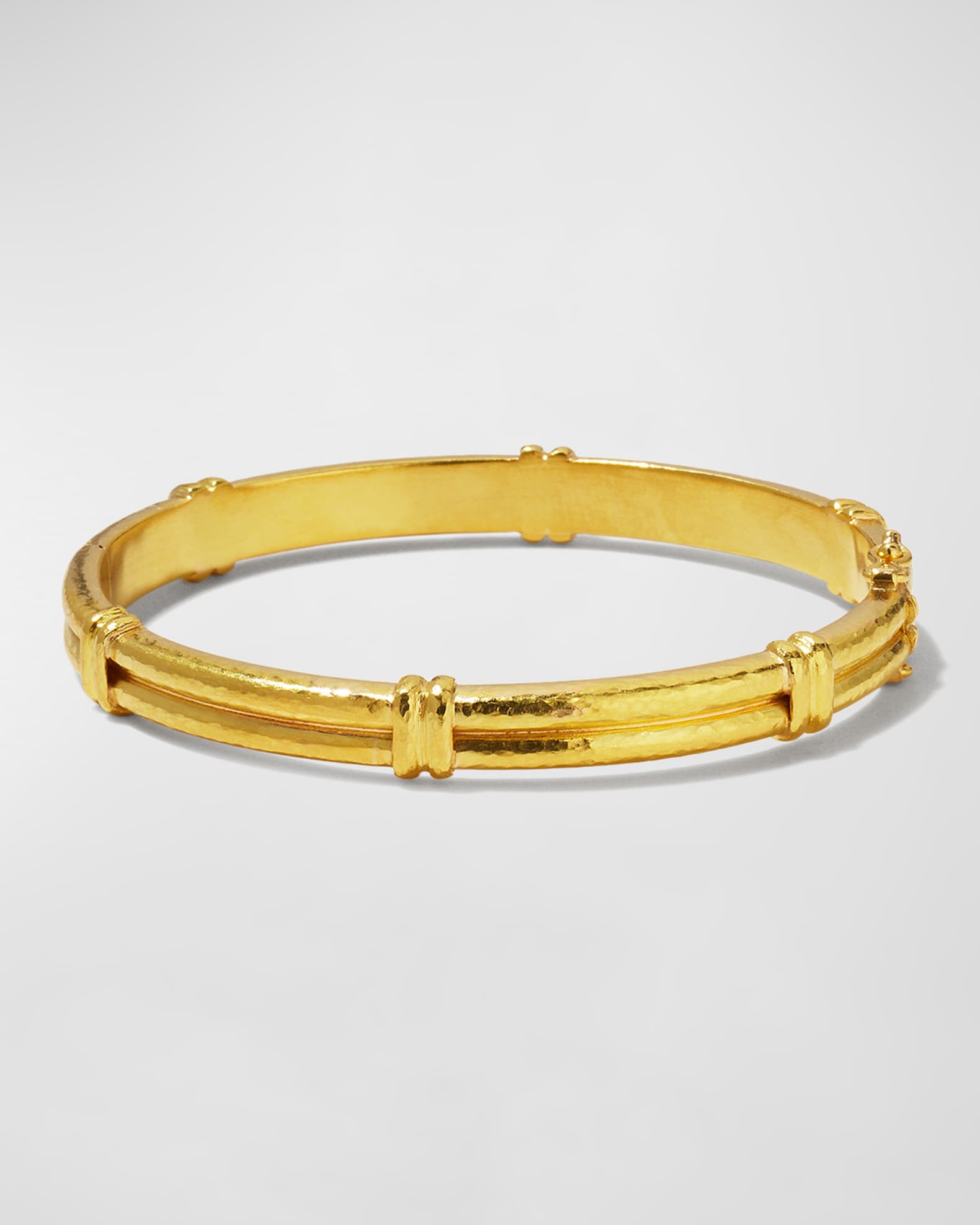 19k Narrow Bangle Bracelet 0