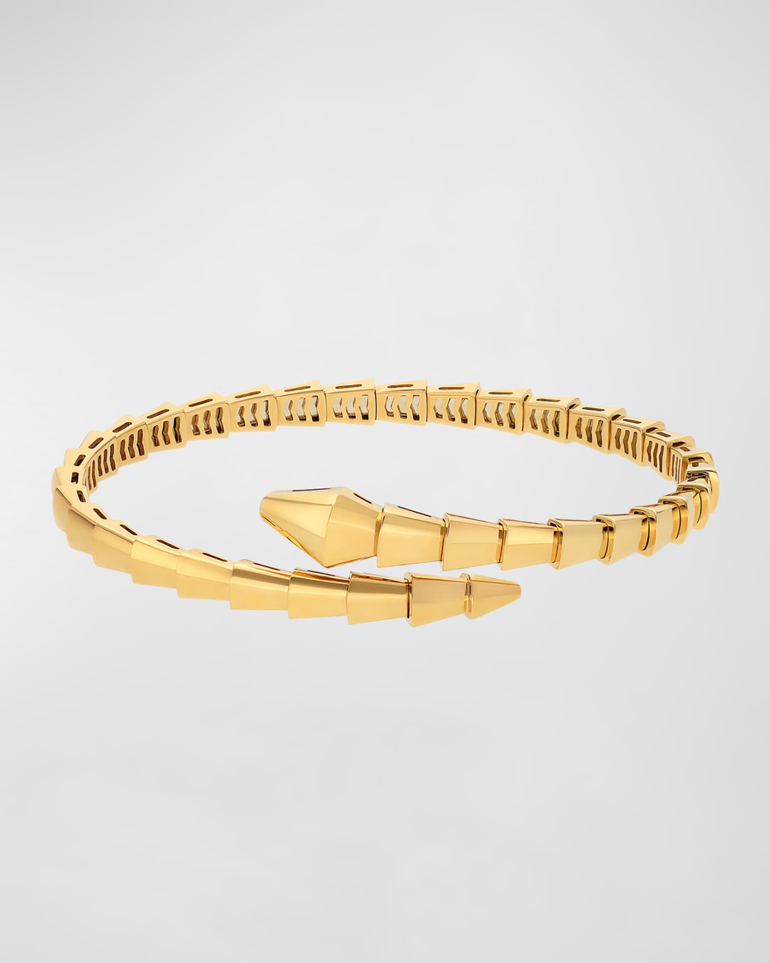BVLGARI Serpenti Viper 18K Yellow Gold Bracelet Neiman Marcus