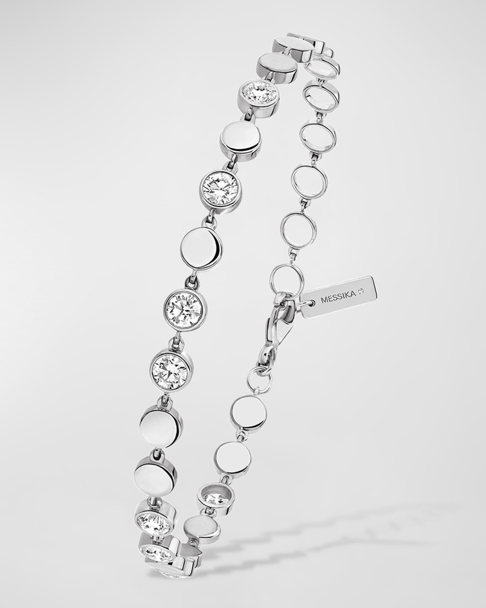 Messika D-Vibes 18K White Gold Bracelet