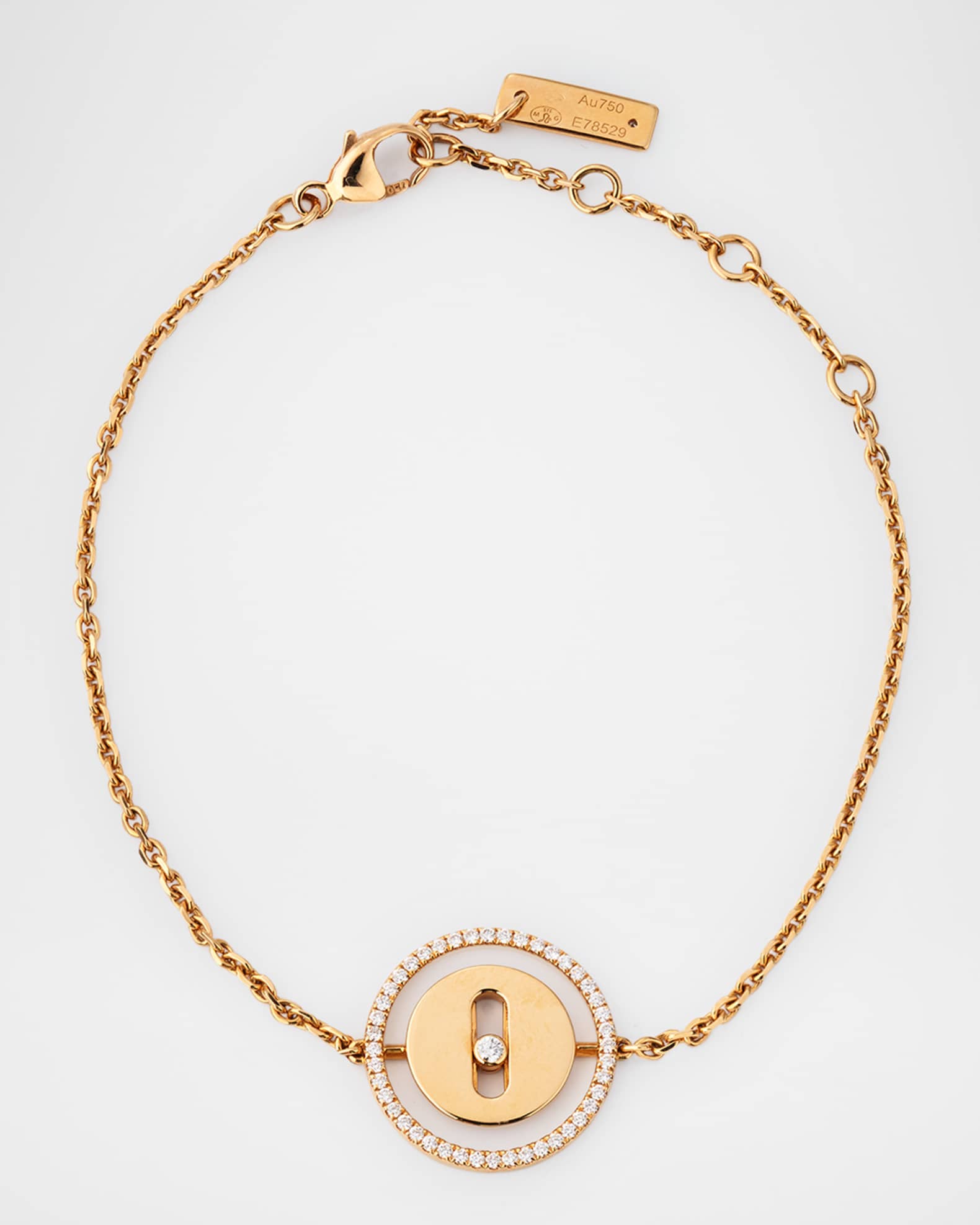 LUCKY MOVE 18K ROSE GOLD DIAMOND BRACELET 0
