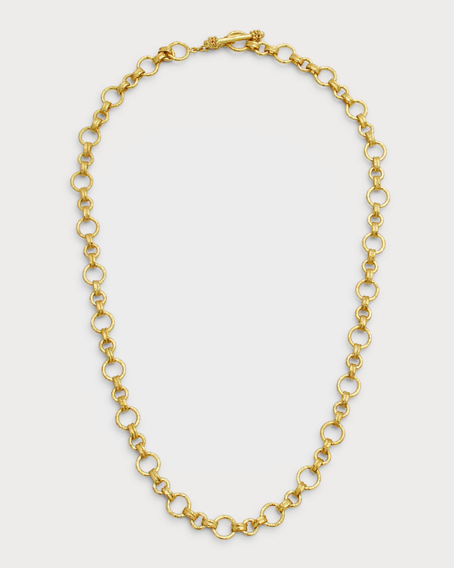 19K Yellow Gold 'Bellariva' Necklace with Toggle, 21"L 0