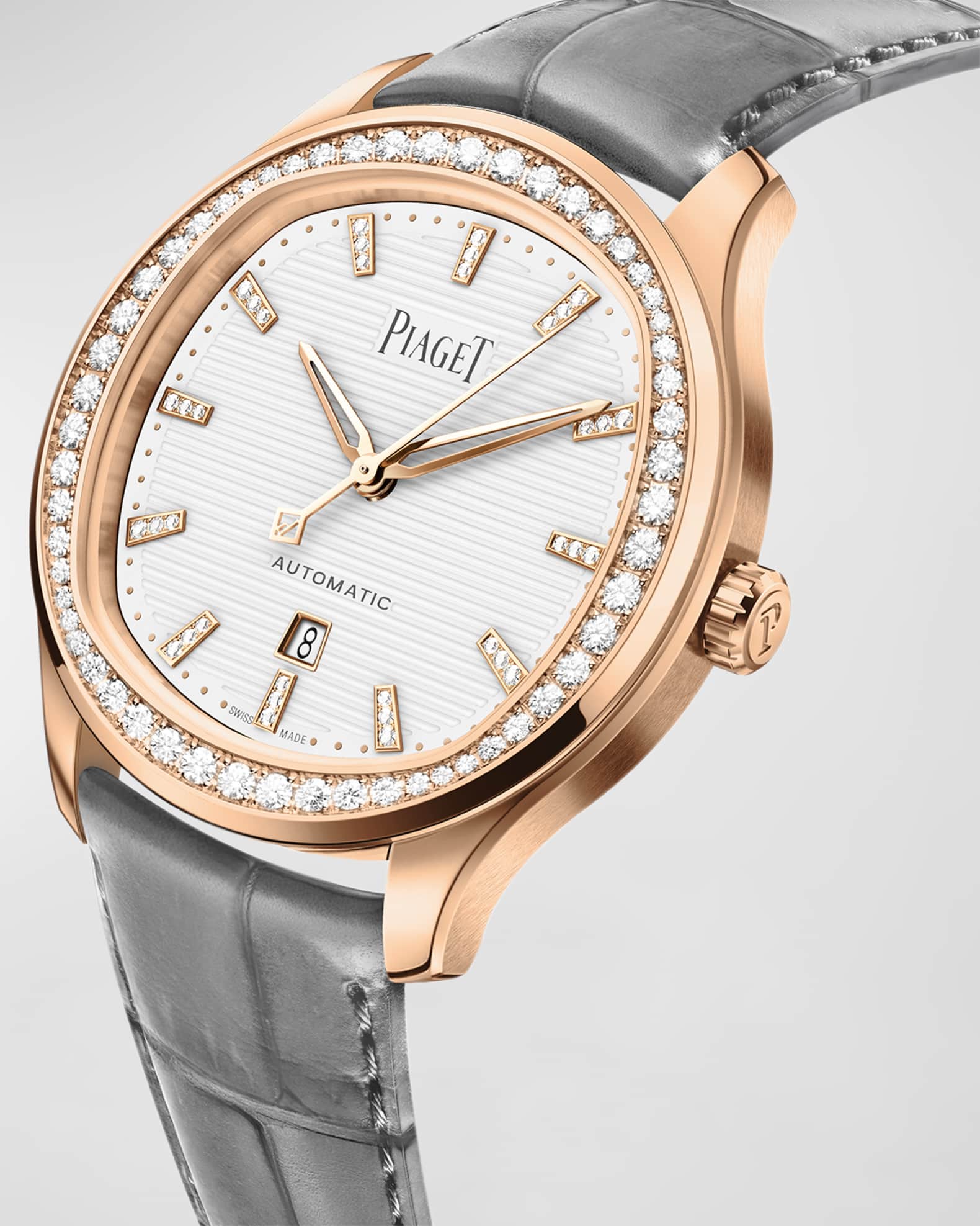 Piaget polo s rose gold top