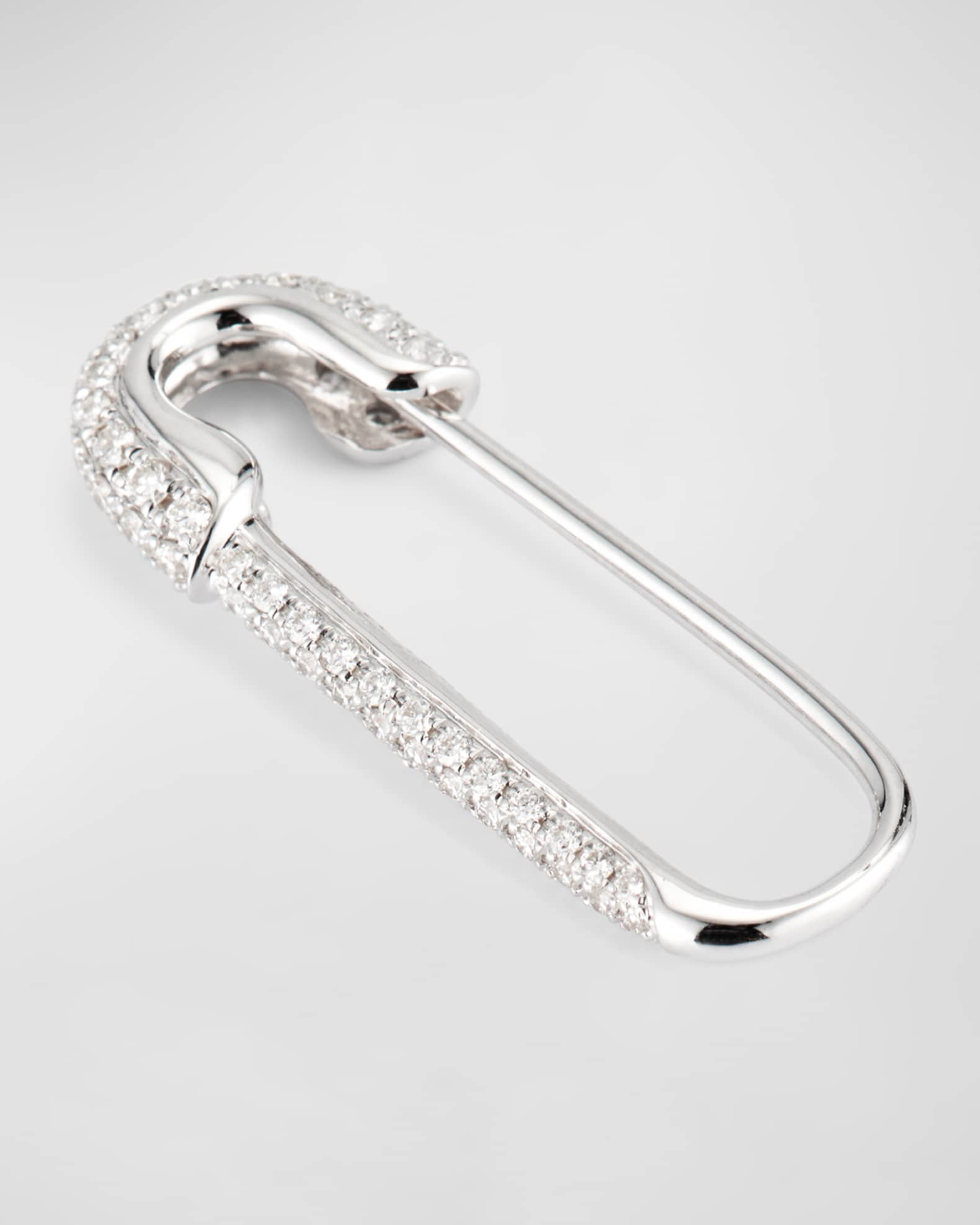 国内発| 大人気♪ ANITA KO Diamond Safety Pin 18K YG ピアス 国内発| 大人気♪ ANITA KO Diamond Safety Pin 18K YG ピアス