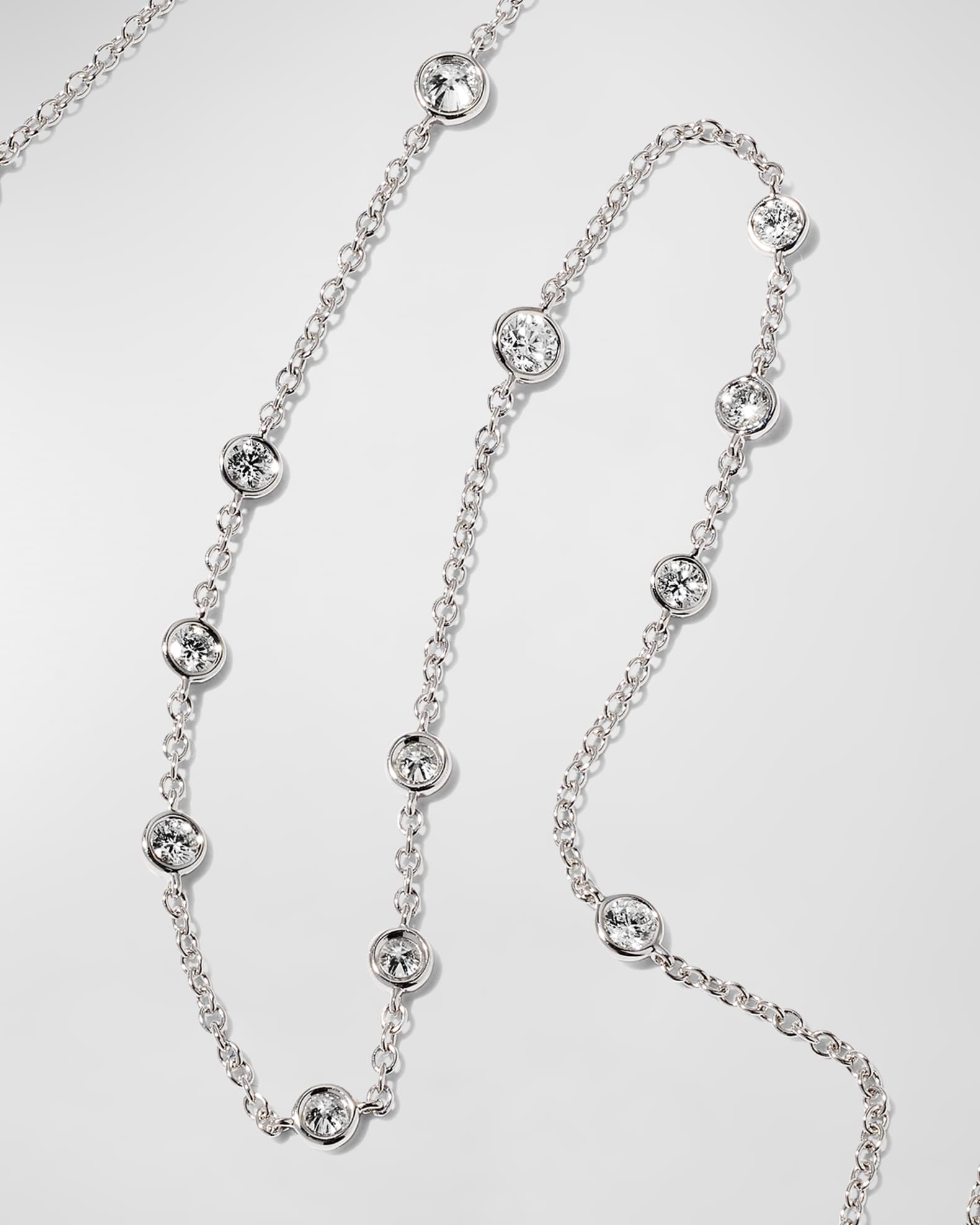 ★MIDNIGHT MOMENT.★ square necklace white Black & White Diamond Square Pendant Necklace 14k White Gold