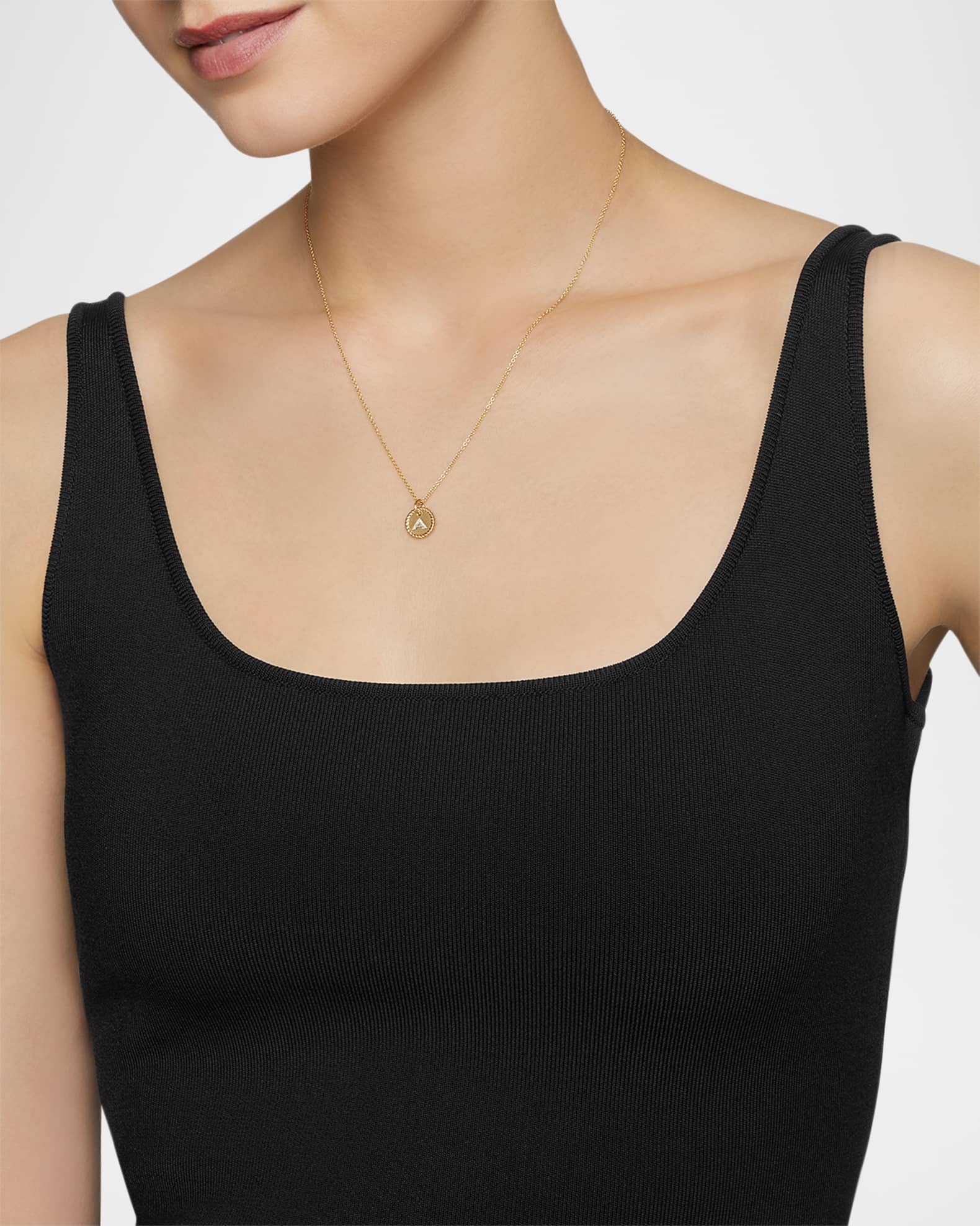 Yurman initial necklace outlet