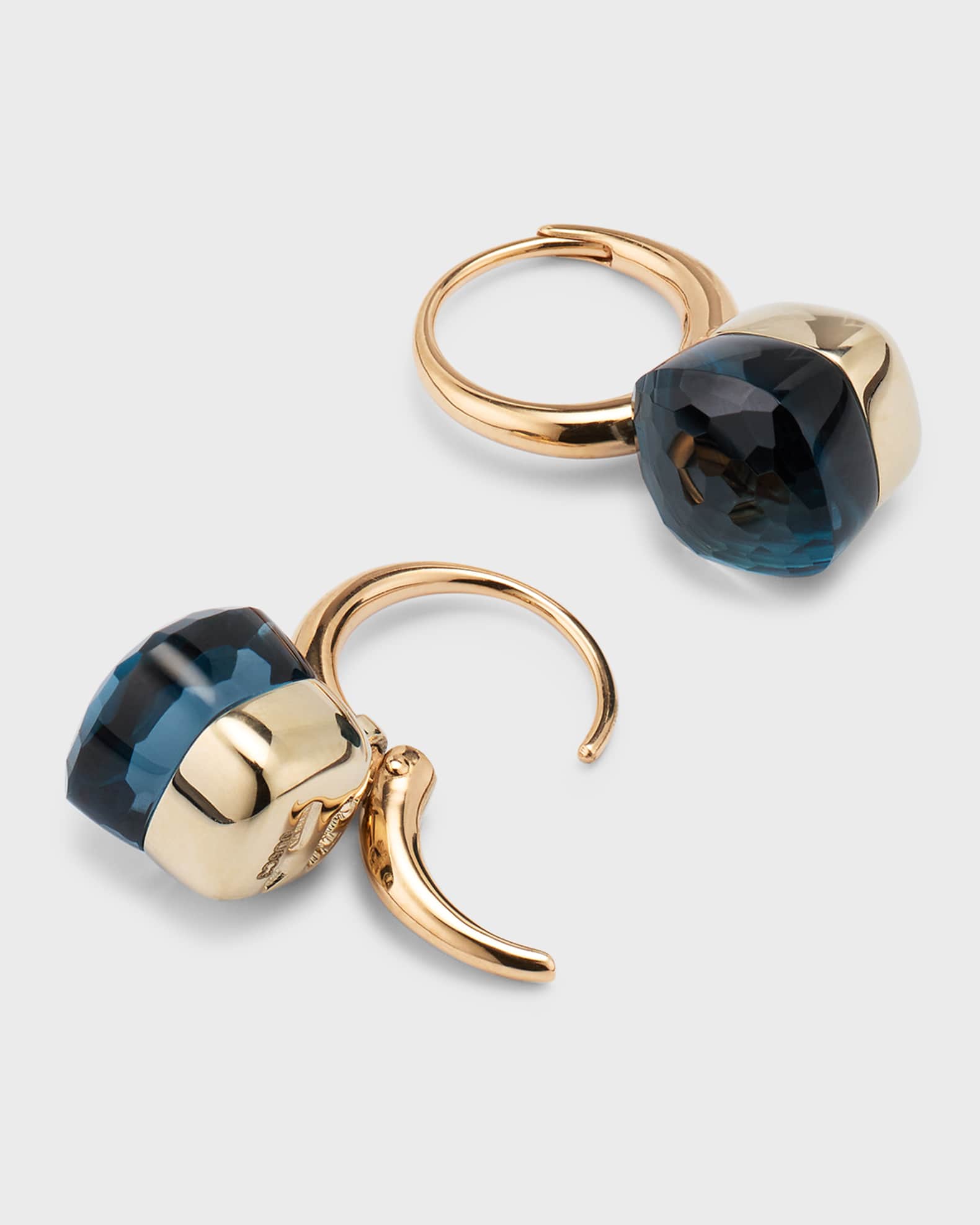 Pomellato Nudo 18K Rose Gold Petit Drop Earrings Neiman Marcus