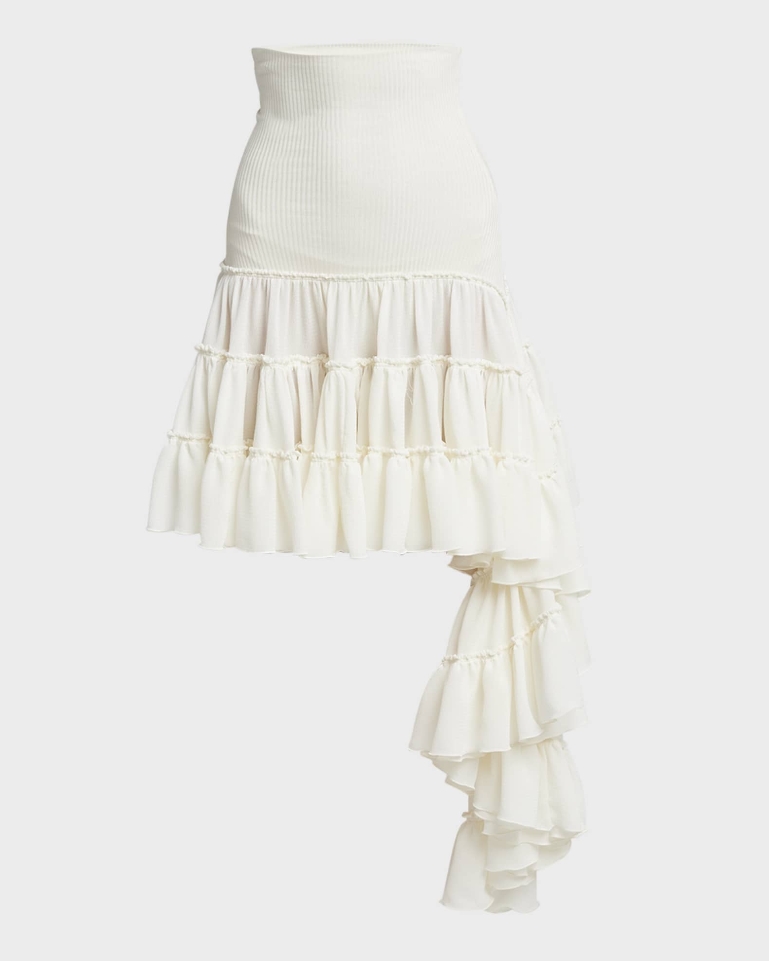 White ruffle skirt 8x10 new arrivals