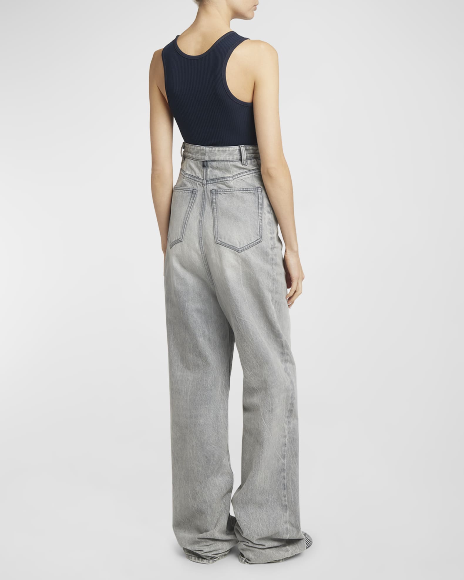 Anagram Ribbed Tank Top main image 1