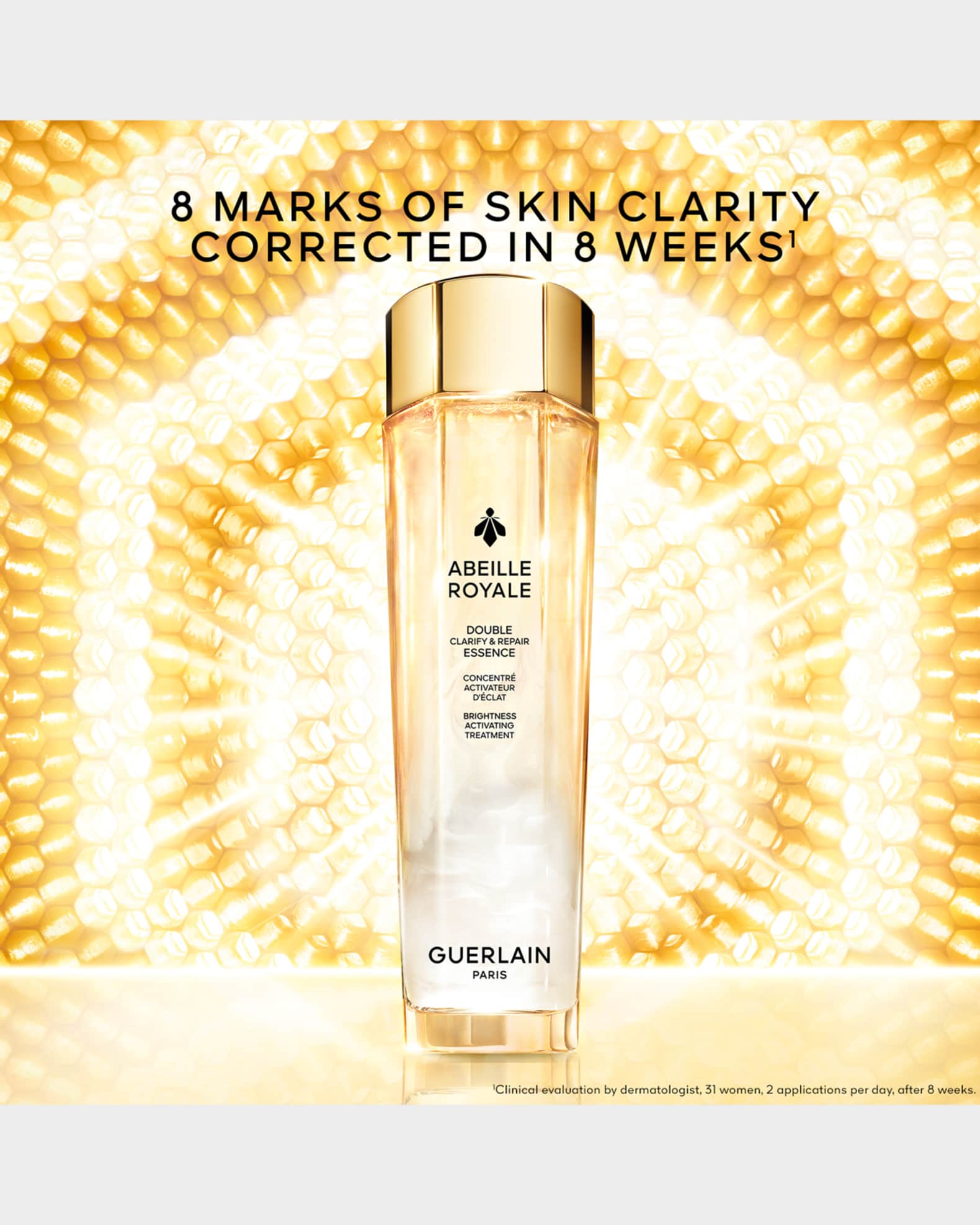 Guerlain Abeille Royale Double Clarify & Repair Essence, 5.07 oz