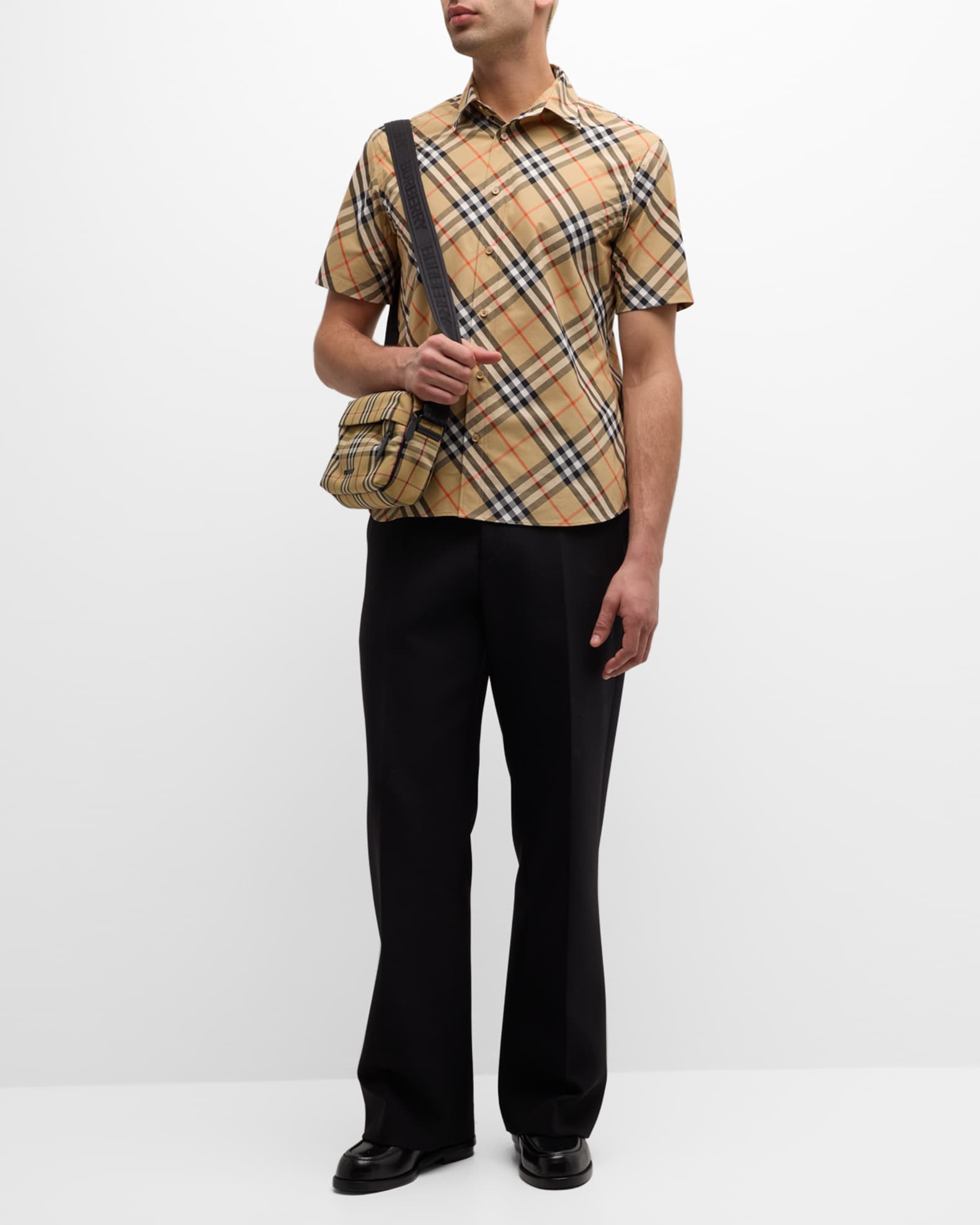 Burberry alexander check sport shirt cheap