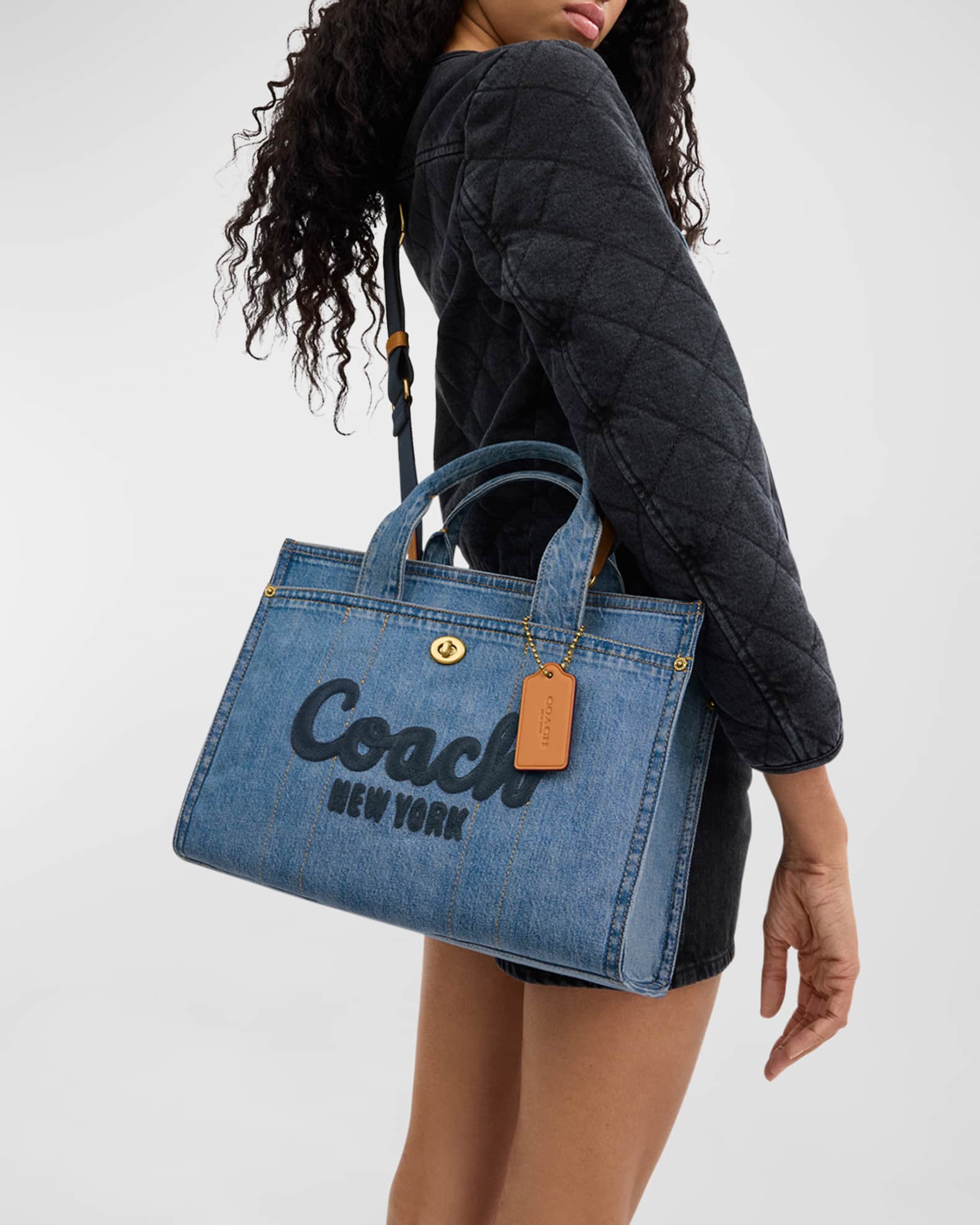 Coach denim bag outlet