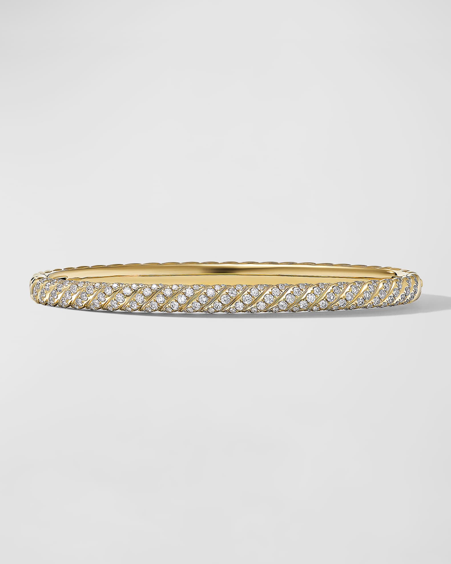 Sculpted Cable Bracelet in 18K Gold 0