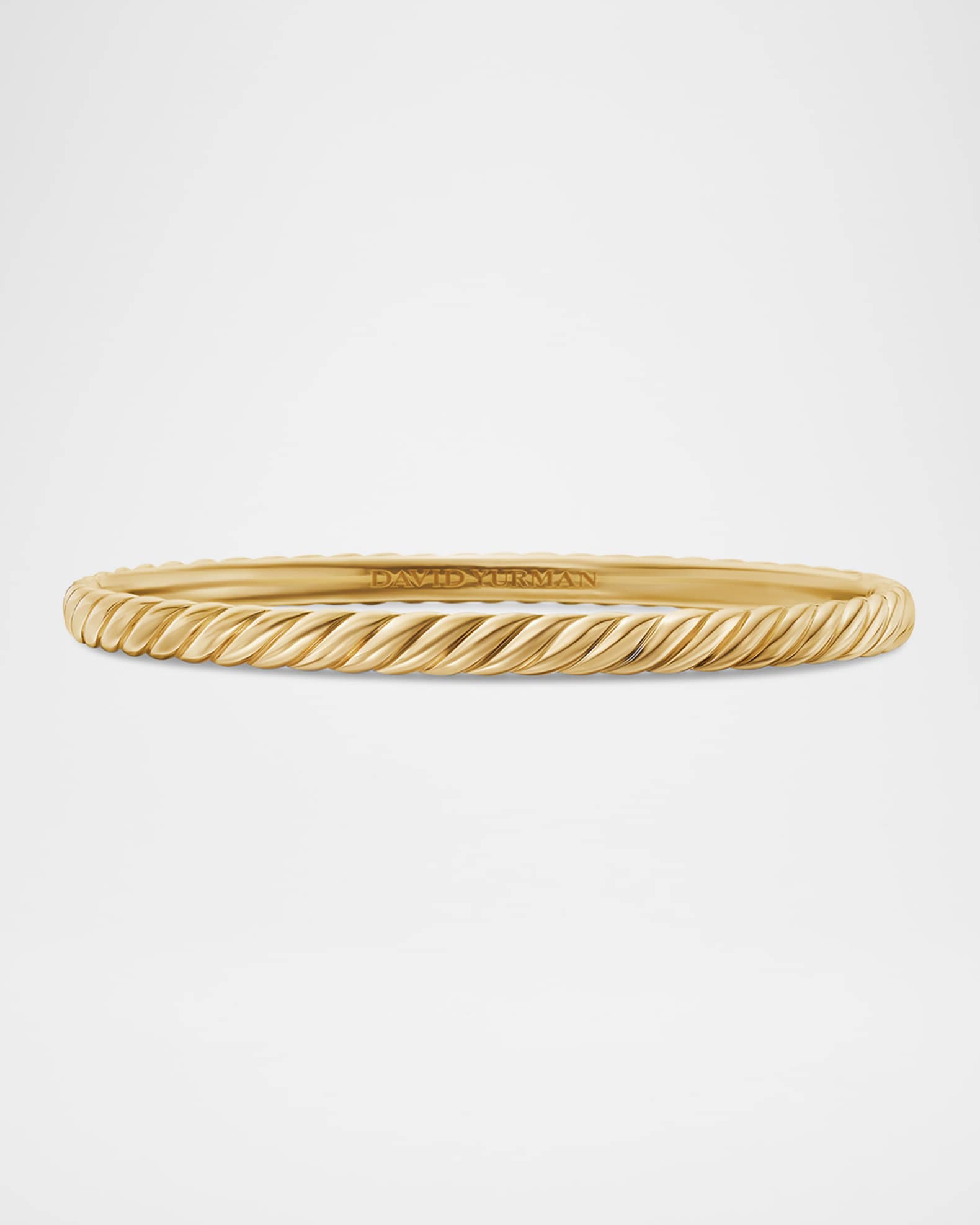 Sculpted Cable Bracelet in 18K Gold 0