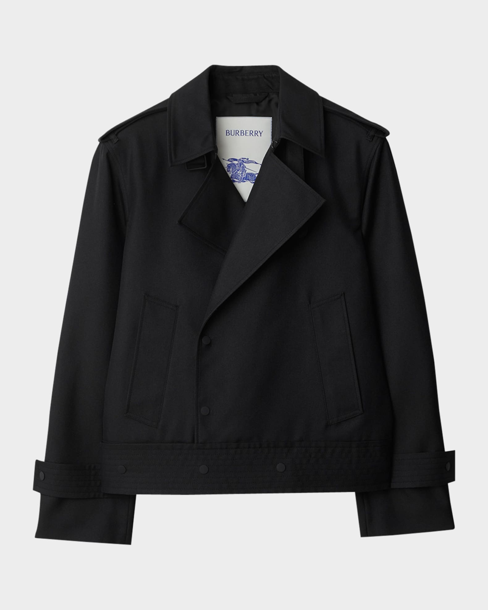 Burberry silk jacket discount