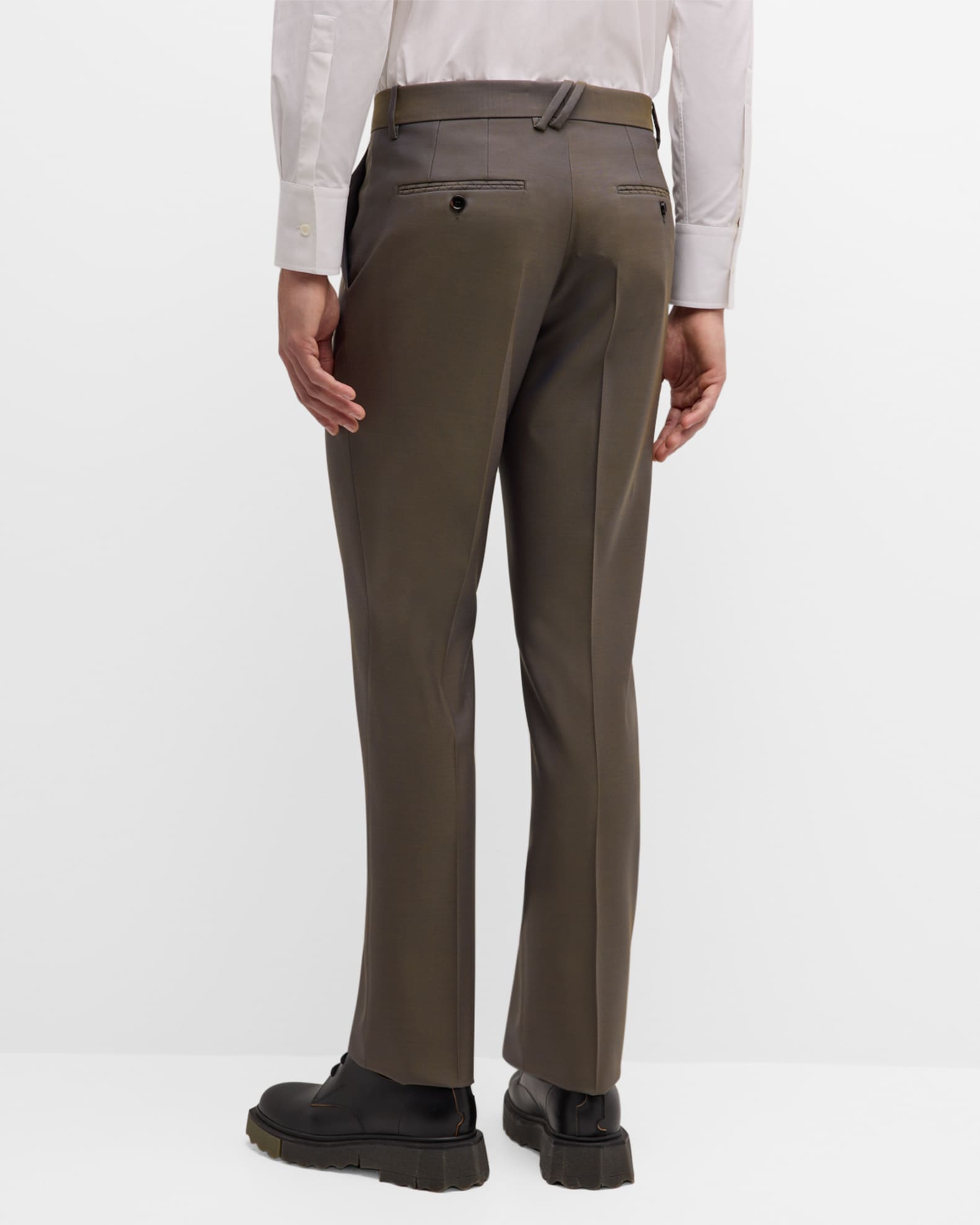 Burberry wool pants hot sale