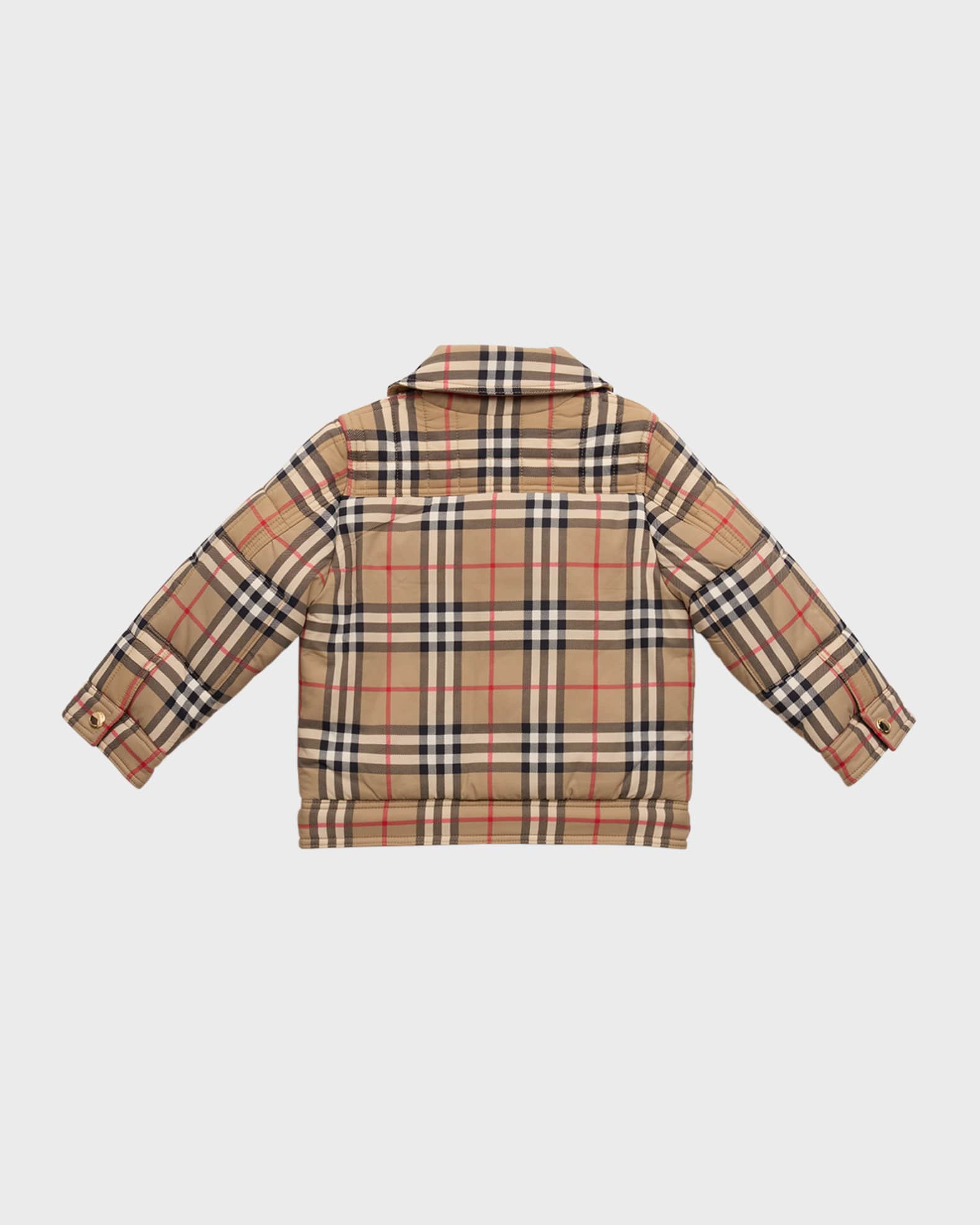Kid s Gideon Check Quilted Jacket Size 6M 24M
