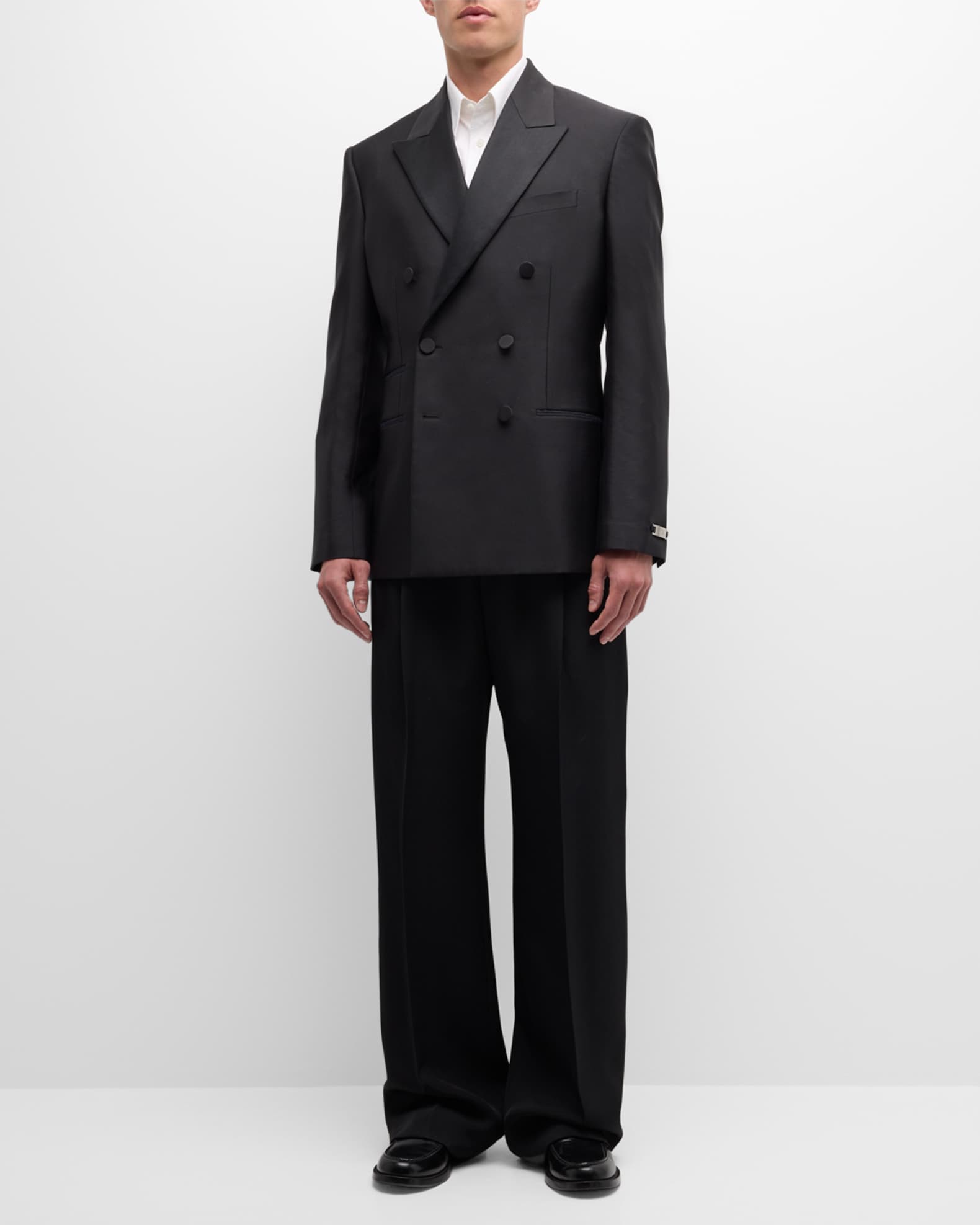 Burberry double breasted suit top