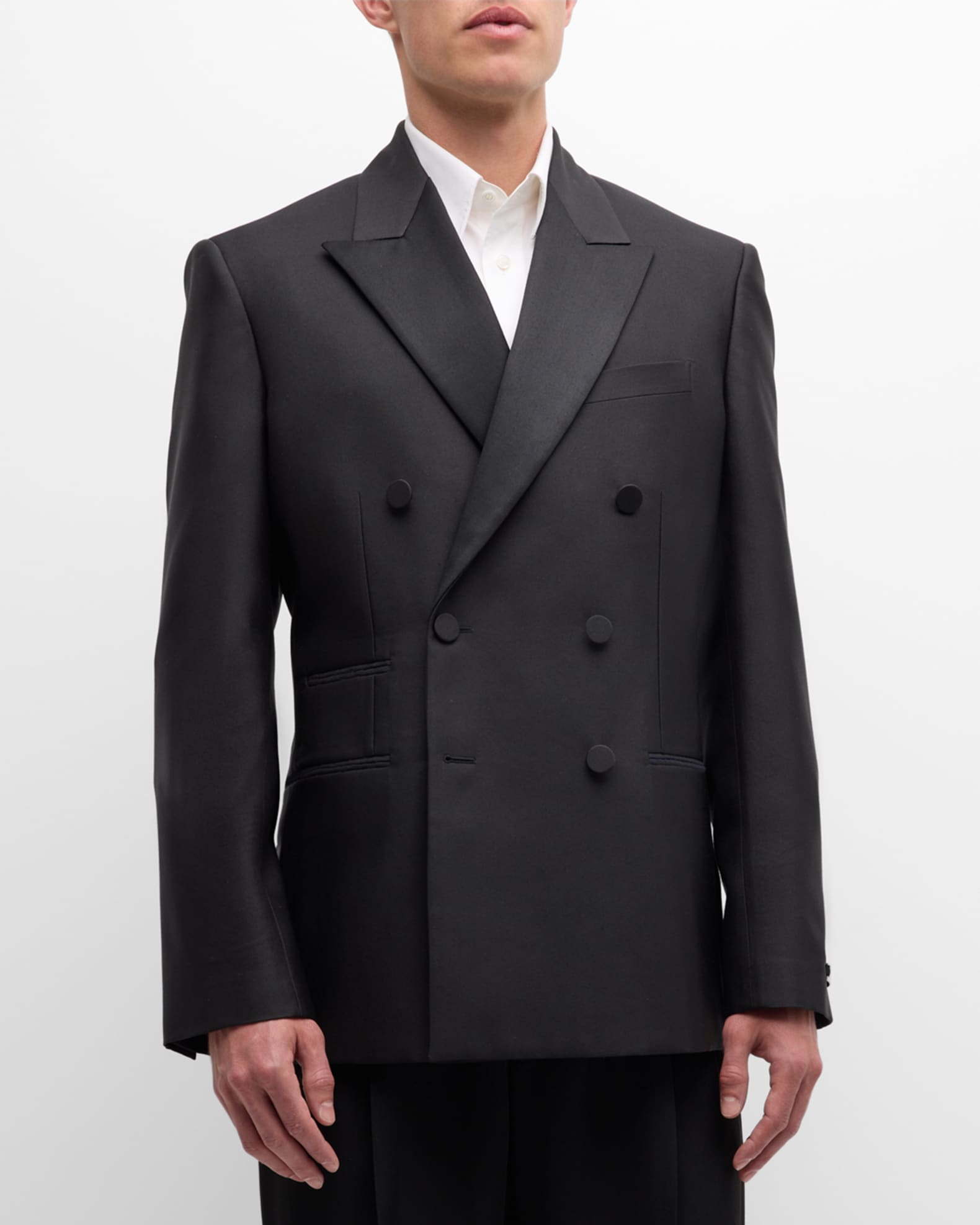 Burberry white tuxedo jacket outlet
